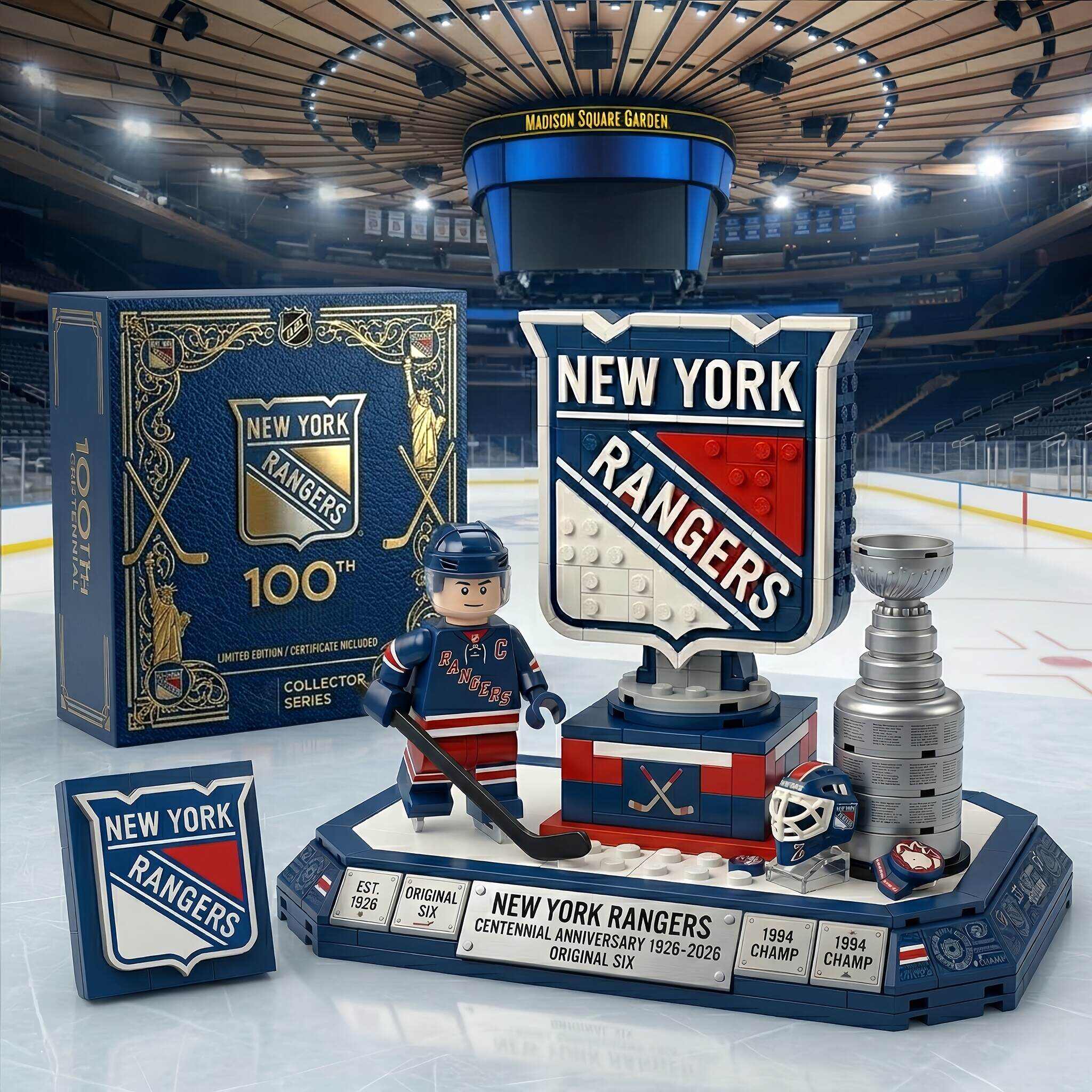 New York Rangers 100th Anniversary lego