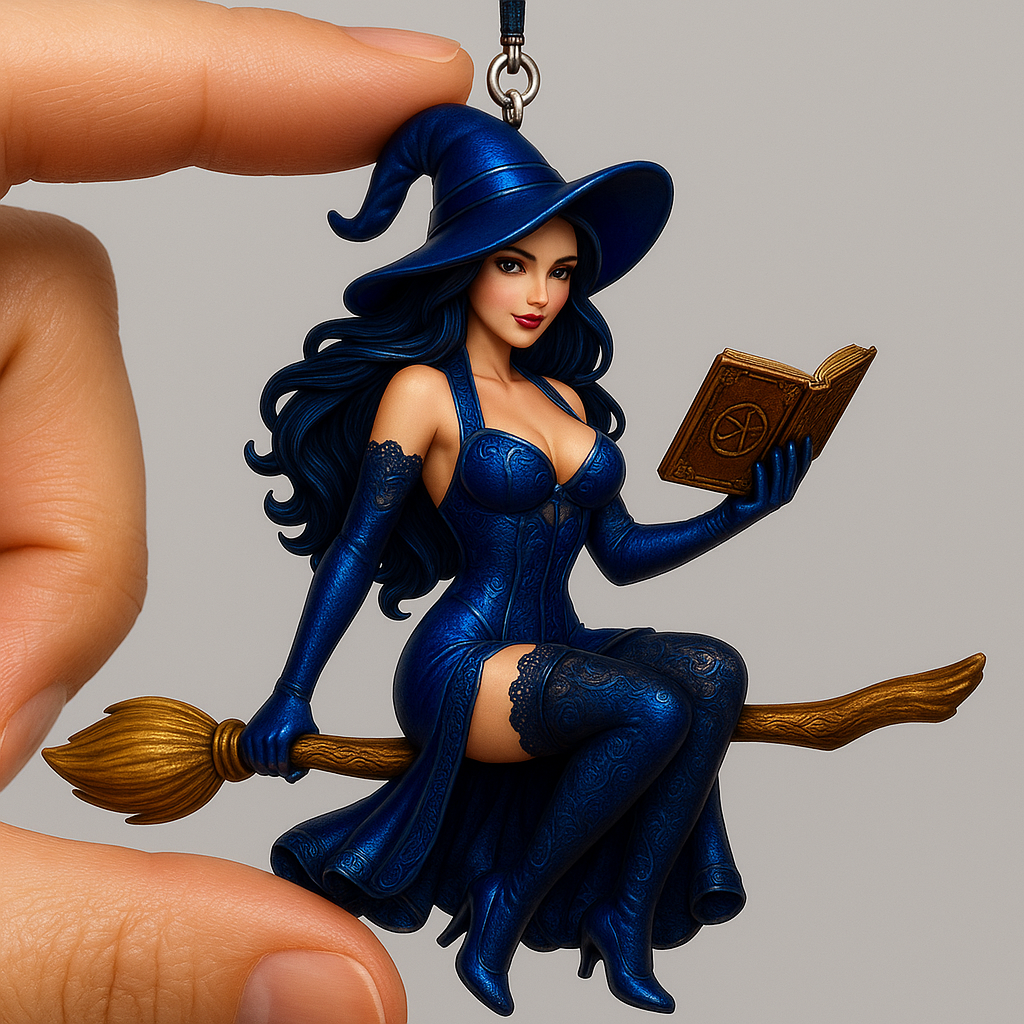 Mystic Witch Broom - Riding Ornament
