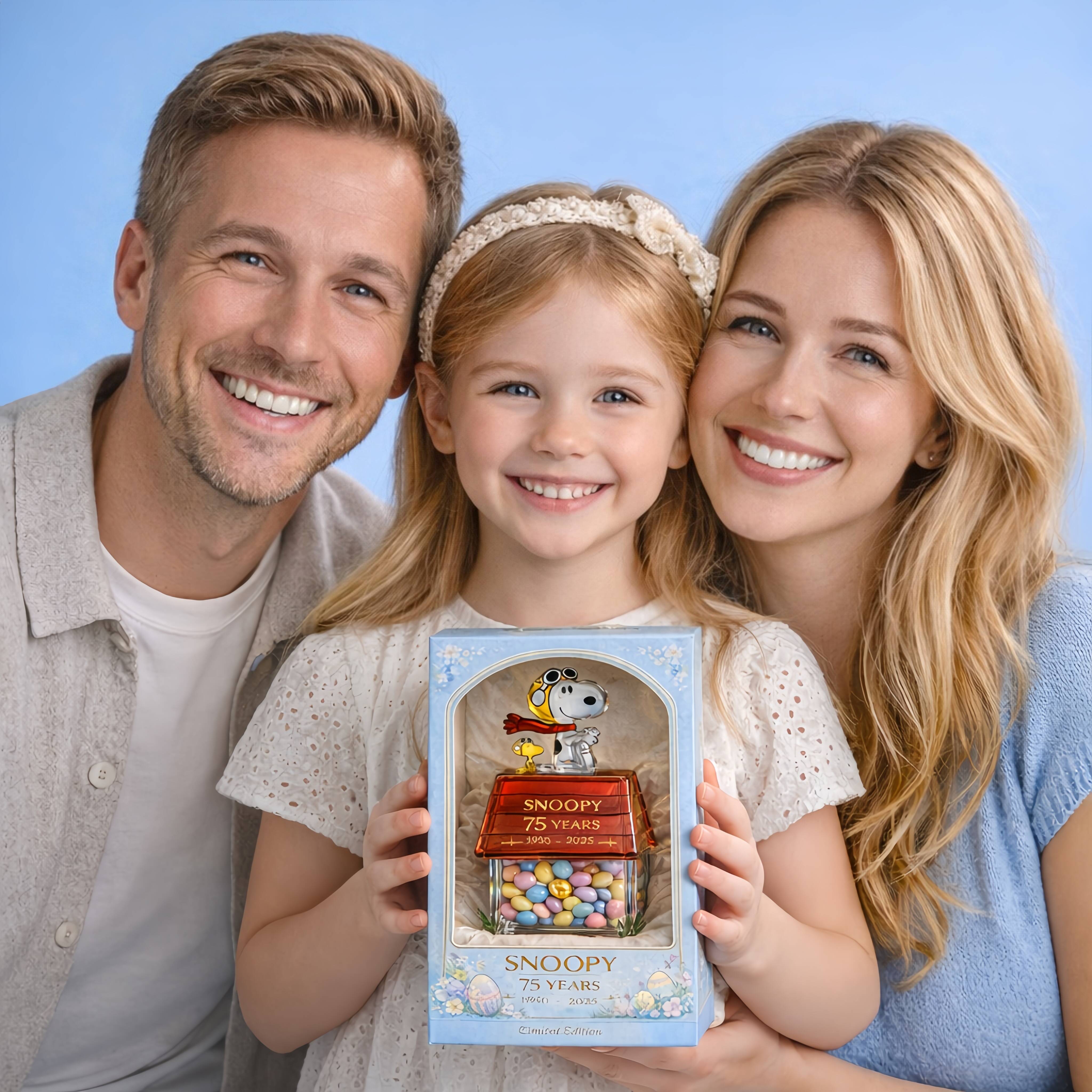 Snoopy 75th Anniversary Easter Celebration Collector’s Edition Candy Jar(1950–2025)
