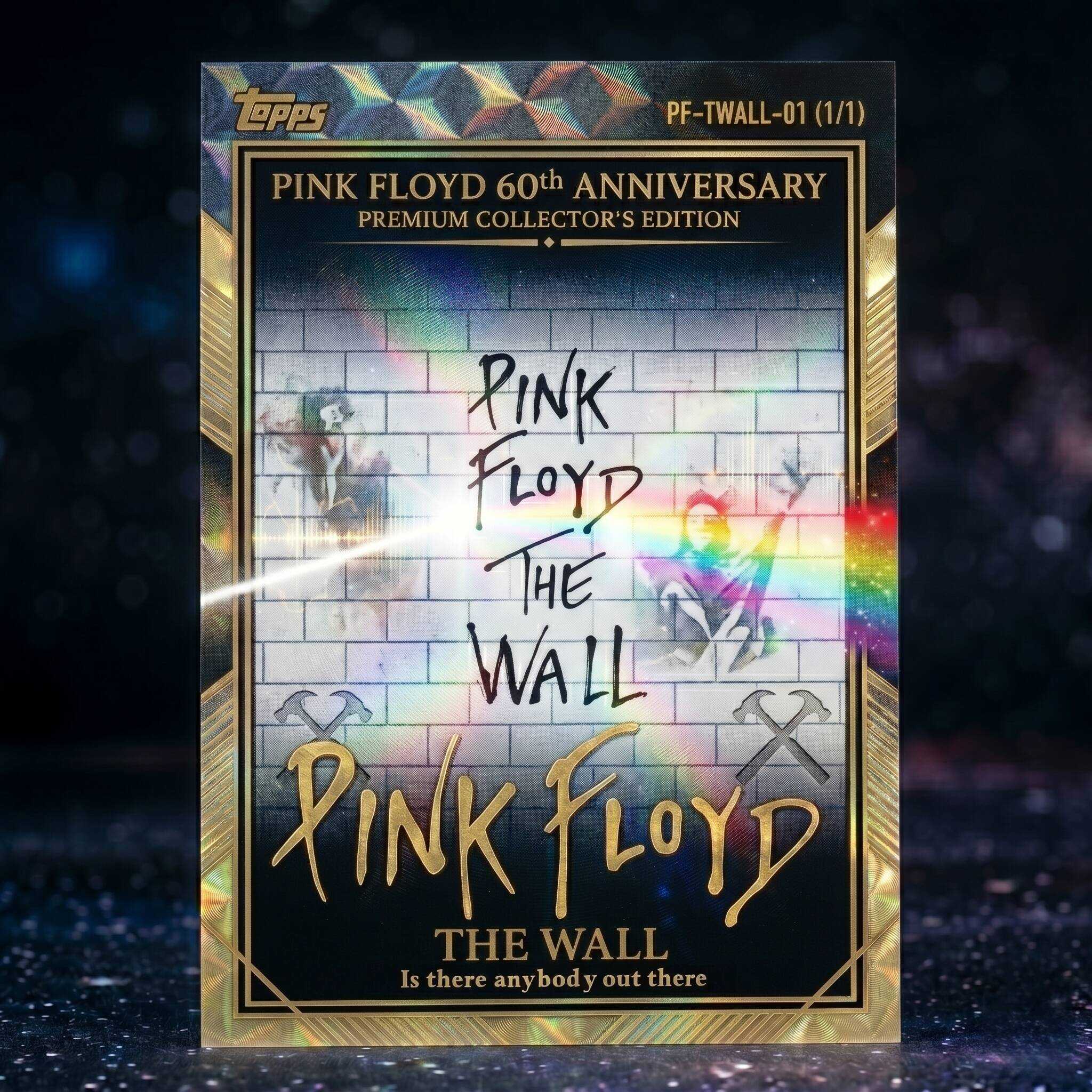🎸 Pink Floyd 60th Anniversary Topps Limited Collectible Cards!✨