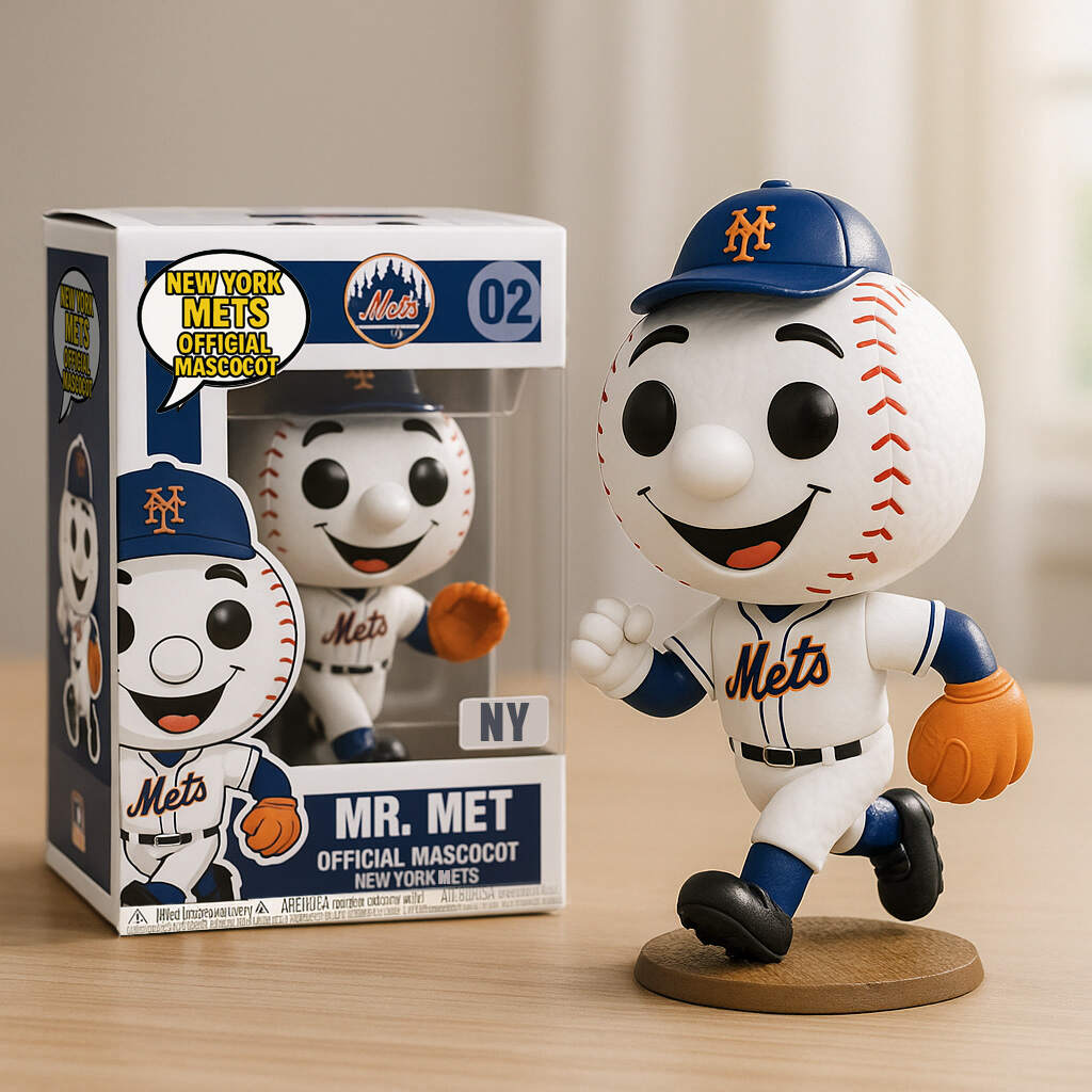 New York Mets-Mr. Met & Mrs. Met Pop!