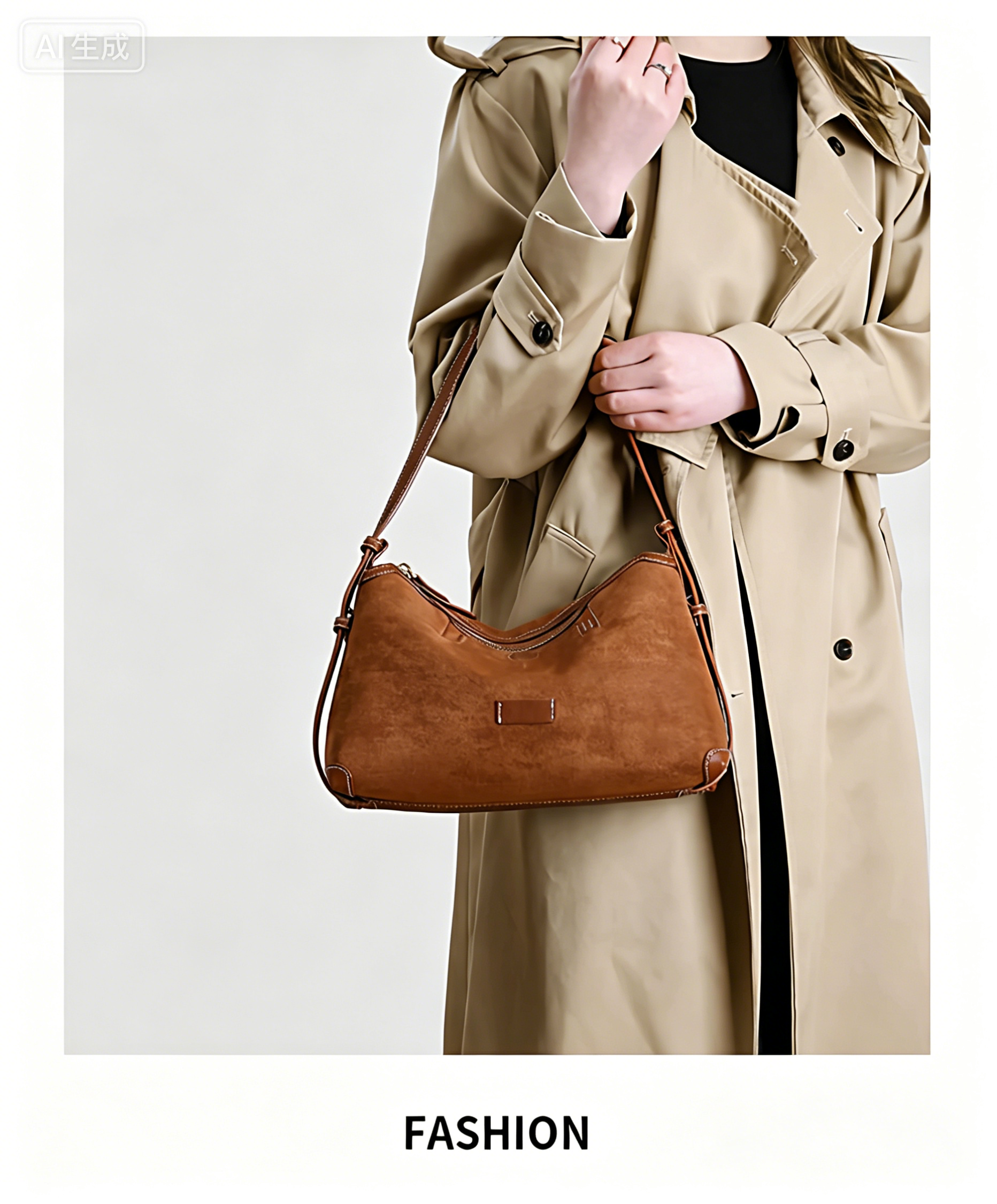 Fashionable womenbag with cowhide leather