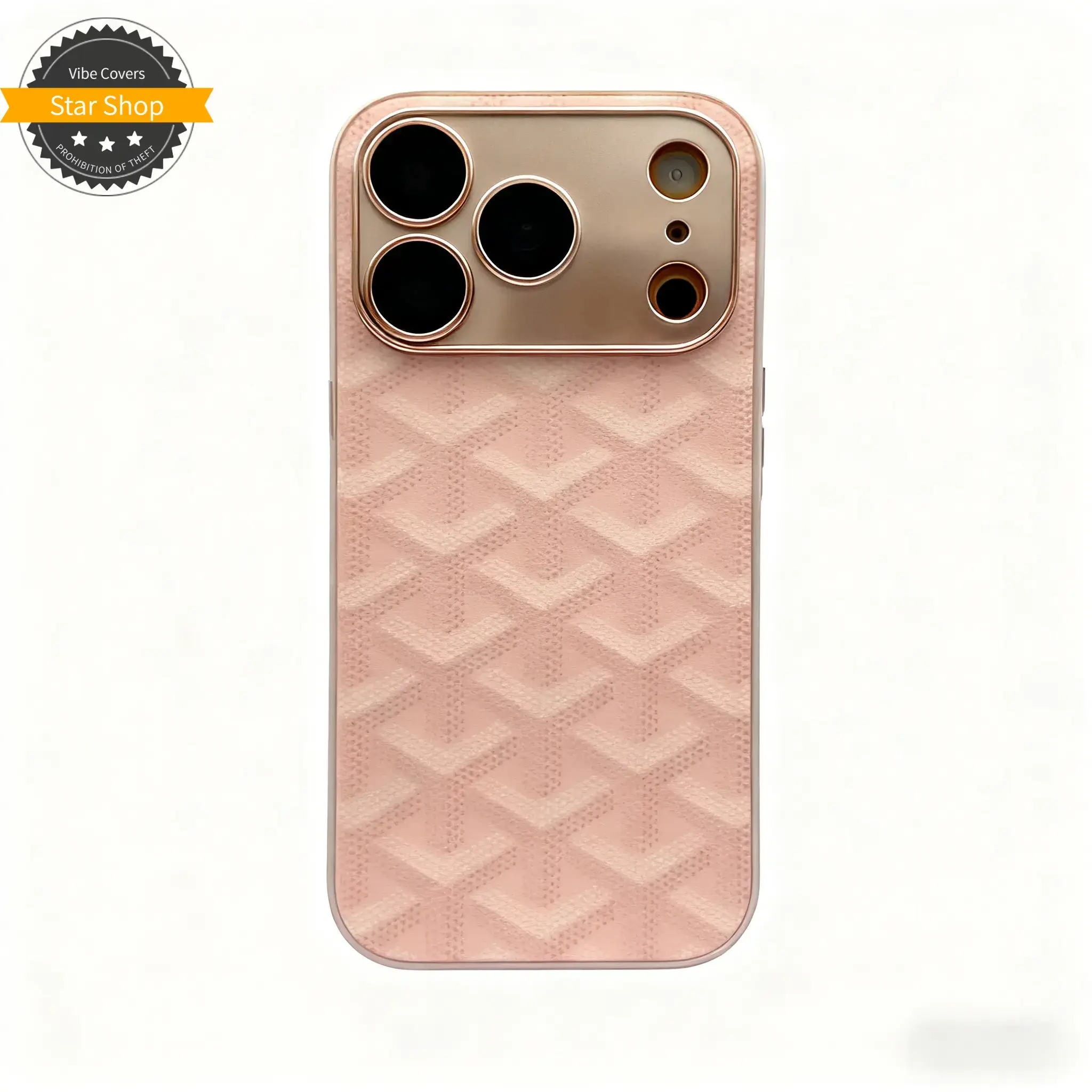 Trendy Full Coverage with Lens Protector IP 17 Pro Max Glass Back Panel 16 Pro Phone Case