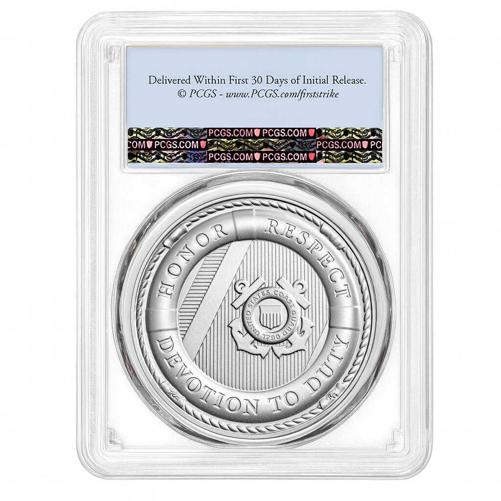 U.S. Coast Guard One-Ounce Silver Medal