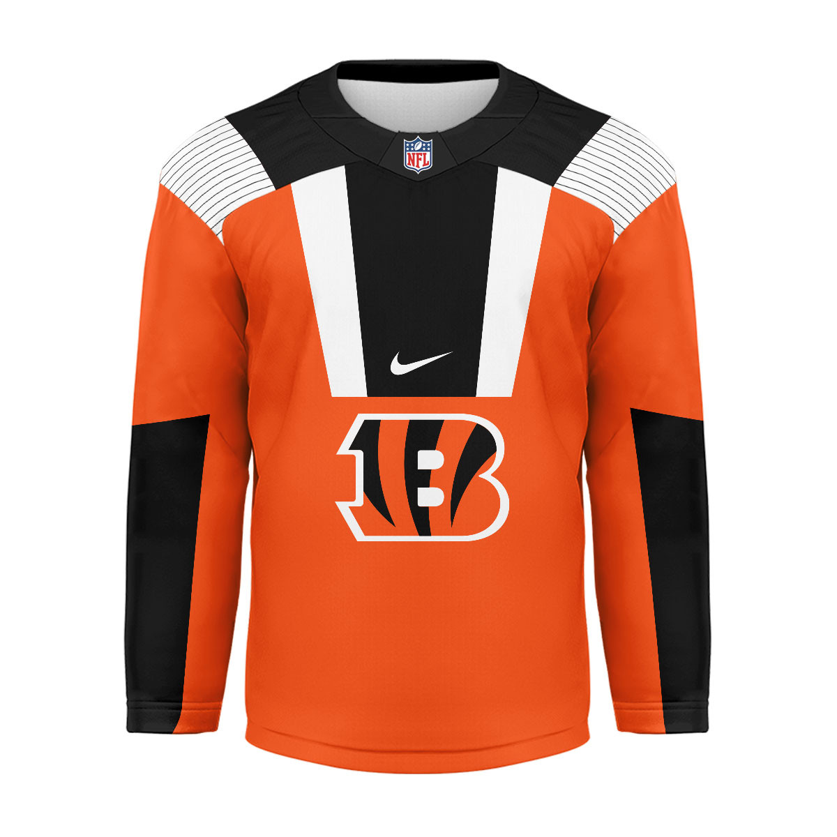 Cincinnati Bengals | Premium NFL Custom Name And Number Long Jersey NY