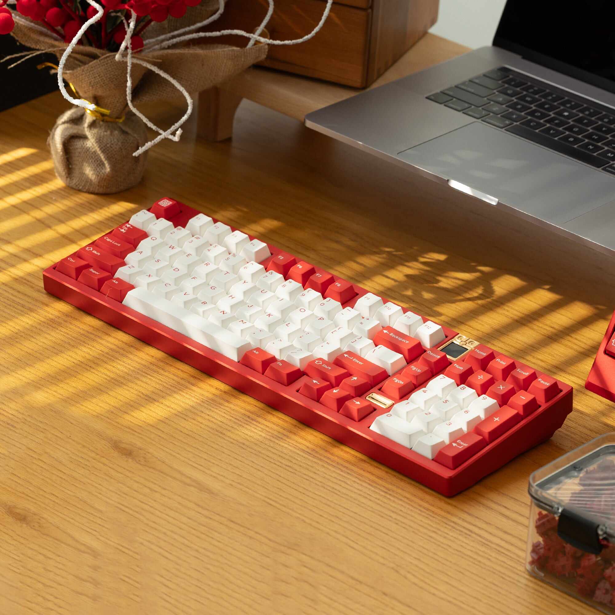 Ready to use Athena 1800 Anodized red with PBTfans Target