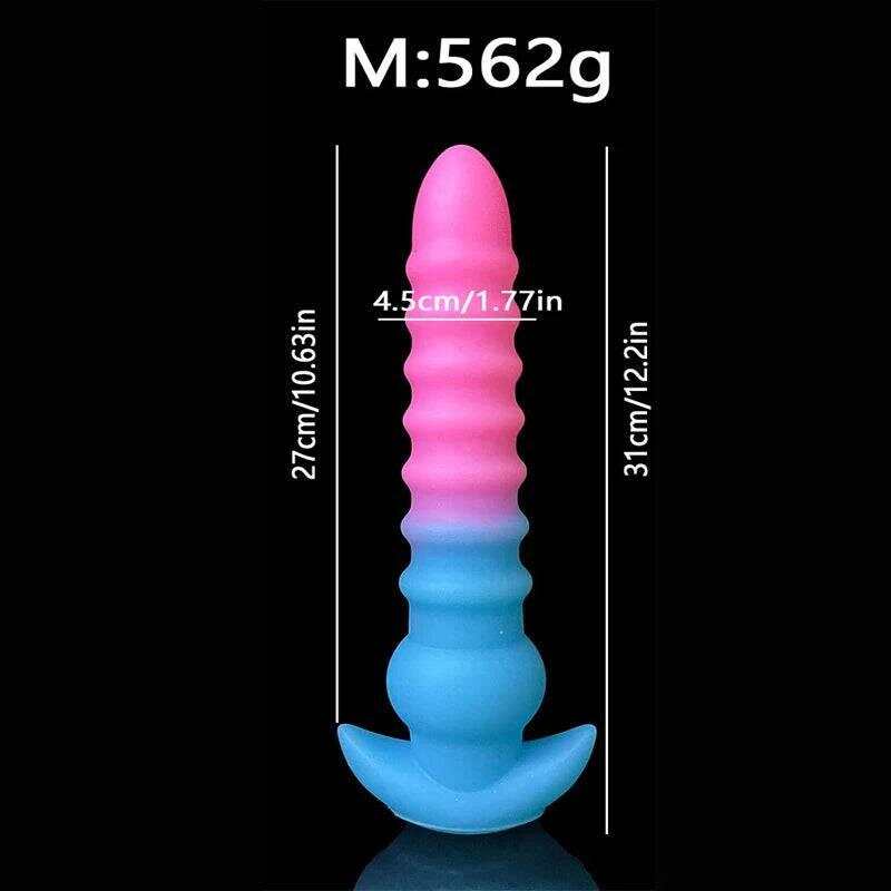 Luminous Monster Horse Dildo – Large Anal Plug for Women