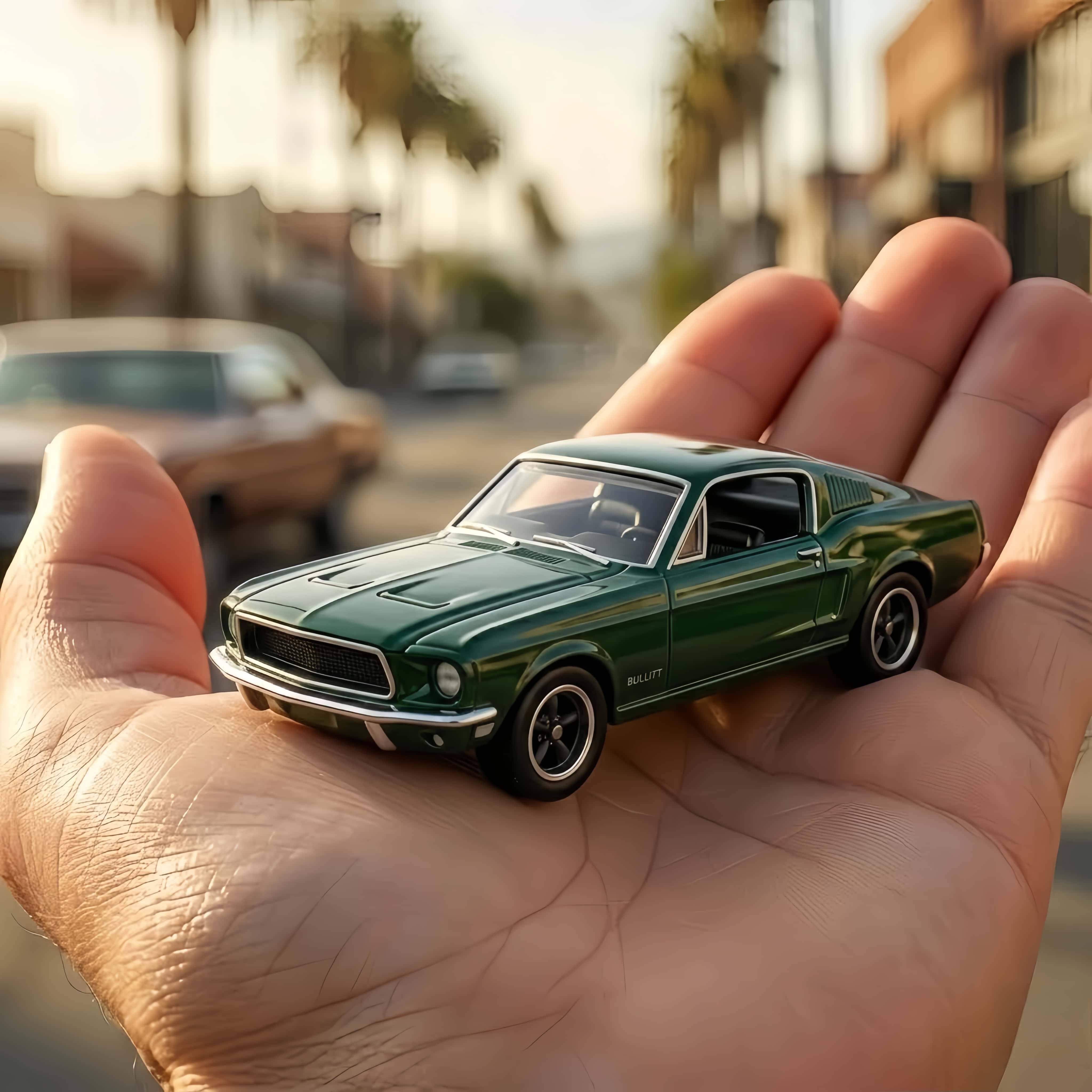 Hot Wheels Bullitt 58th Anniversary 1968 Ford Mustang GT 390 Edition