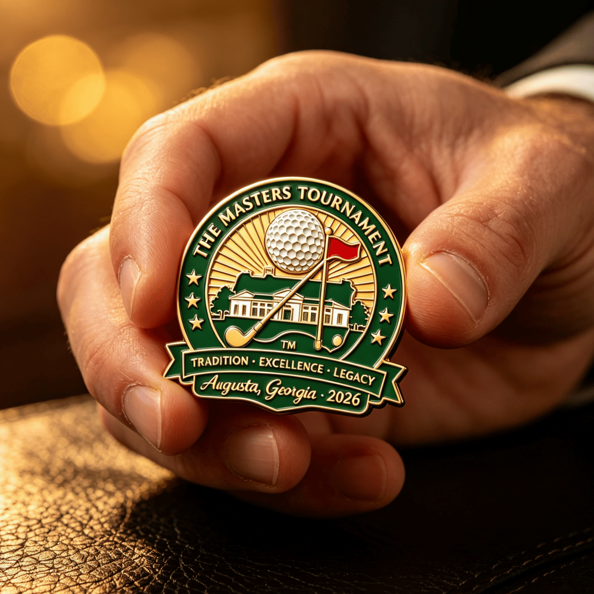 🏆2026 Masters Tournament Augusta Commemorative Badge – Limited Edition!