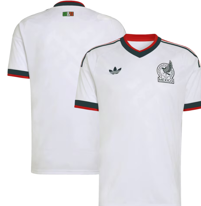 复制Mexico National Team adidas 2026 Away Replica Jersey - White