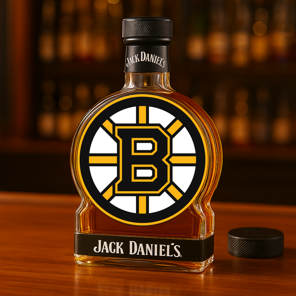 Boston Brown Bear Whiskey Bottle