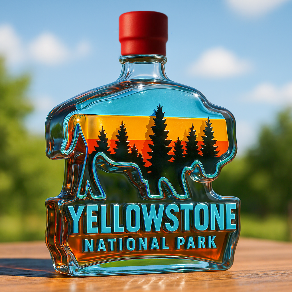 Yellowstone Bison Whiskey Bottle