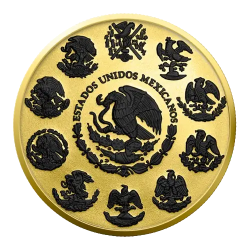 Libertad 2023 24k Gold & Black Platinum