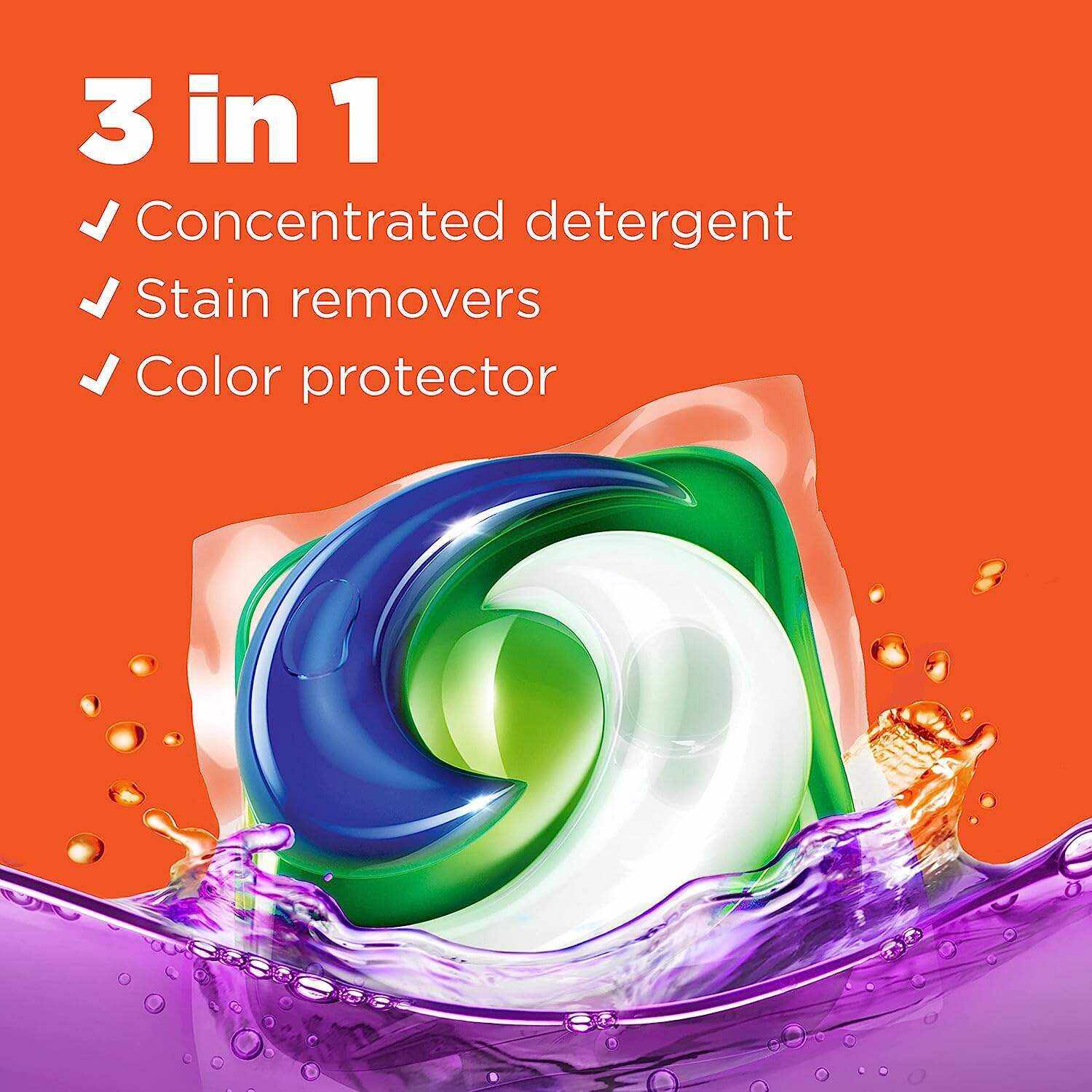 PODS Laundry Detergent Soap Pods, Spring Meadow, 81 count
