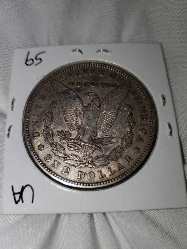 1885  -Morgan Dollar - XF++/ AU    lot # 621 Regular 69