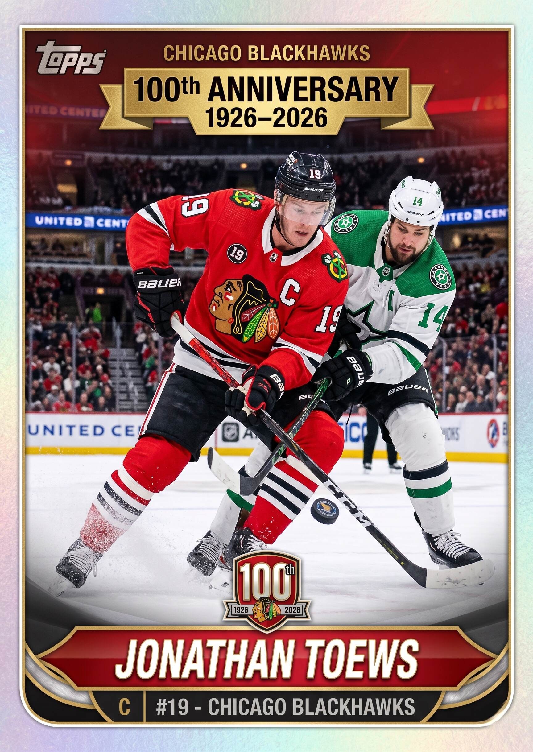2026 Chicago Blackhawks 100th Anniversary Legacy Collection Hobby Box