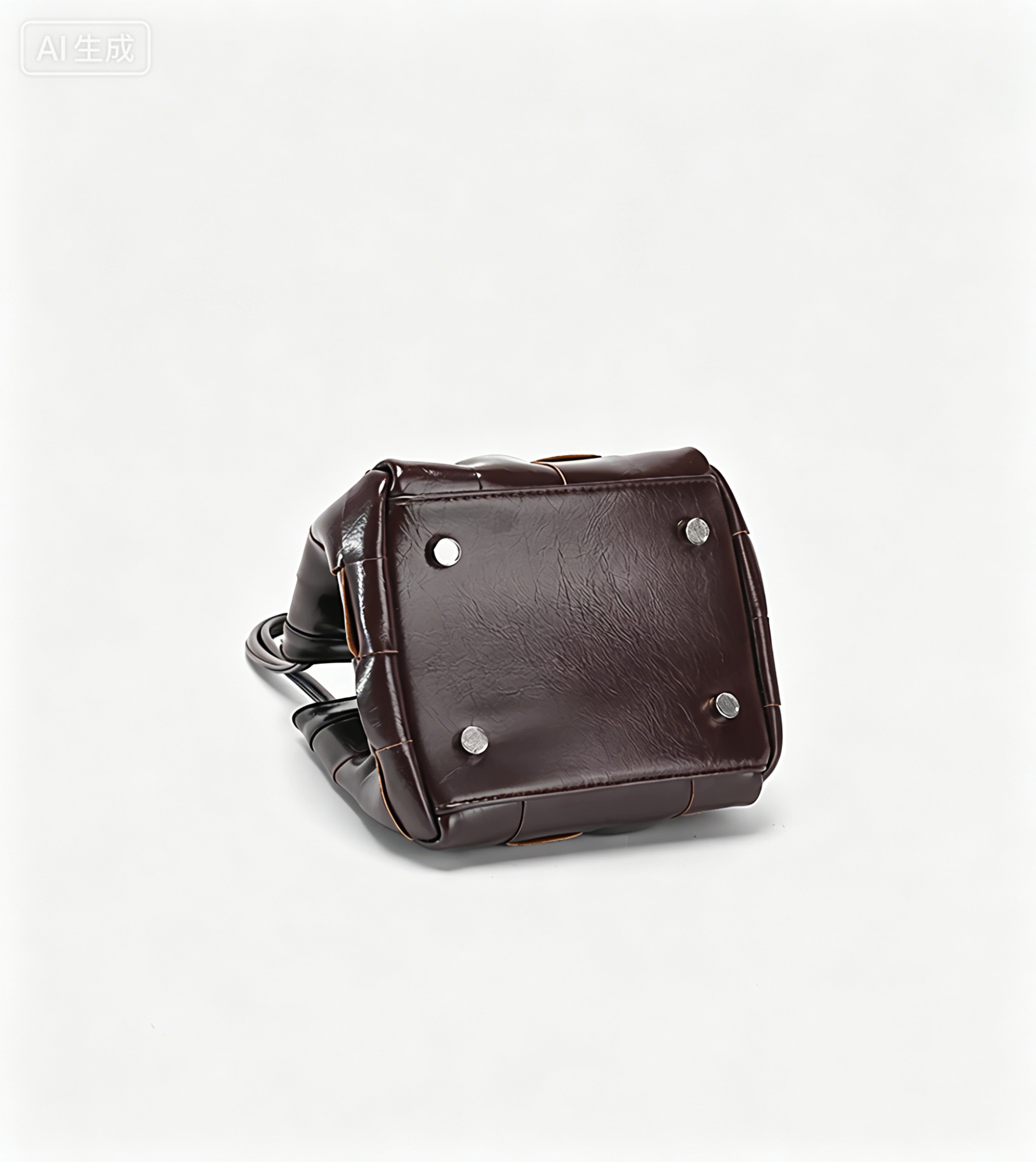 Fashionable women handbag with cowhide leather