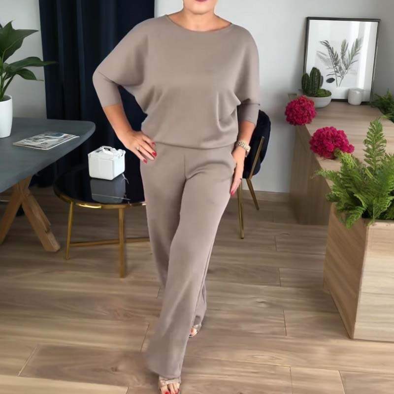 🔥 Last Day For Clearance !⏰Elegant 3-piece set including long cardigan, top and pants💞