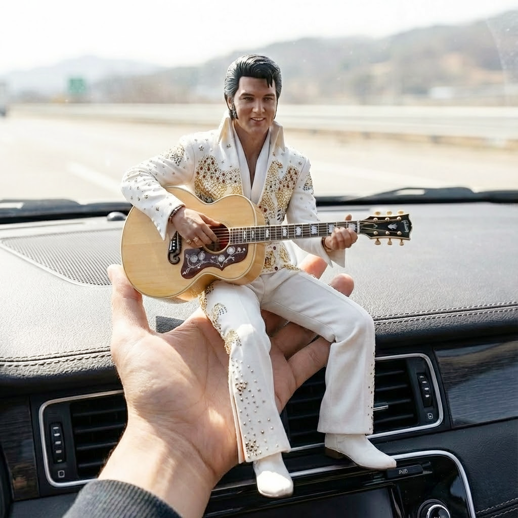 King of Rock decorative figurine