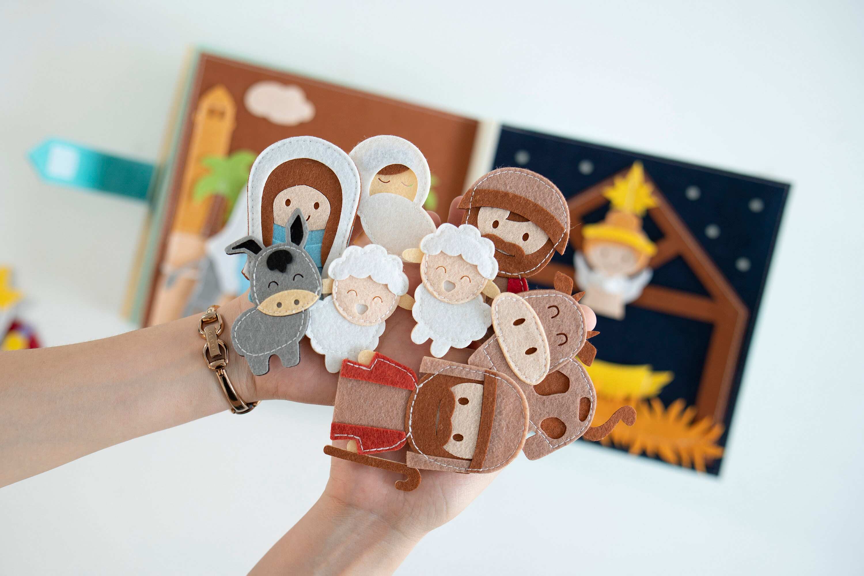 Bible Busy Book-Boy or Girl Baptism Gift