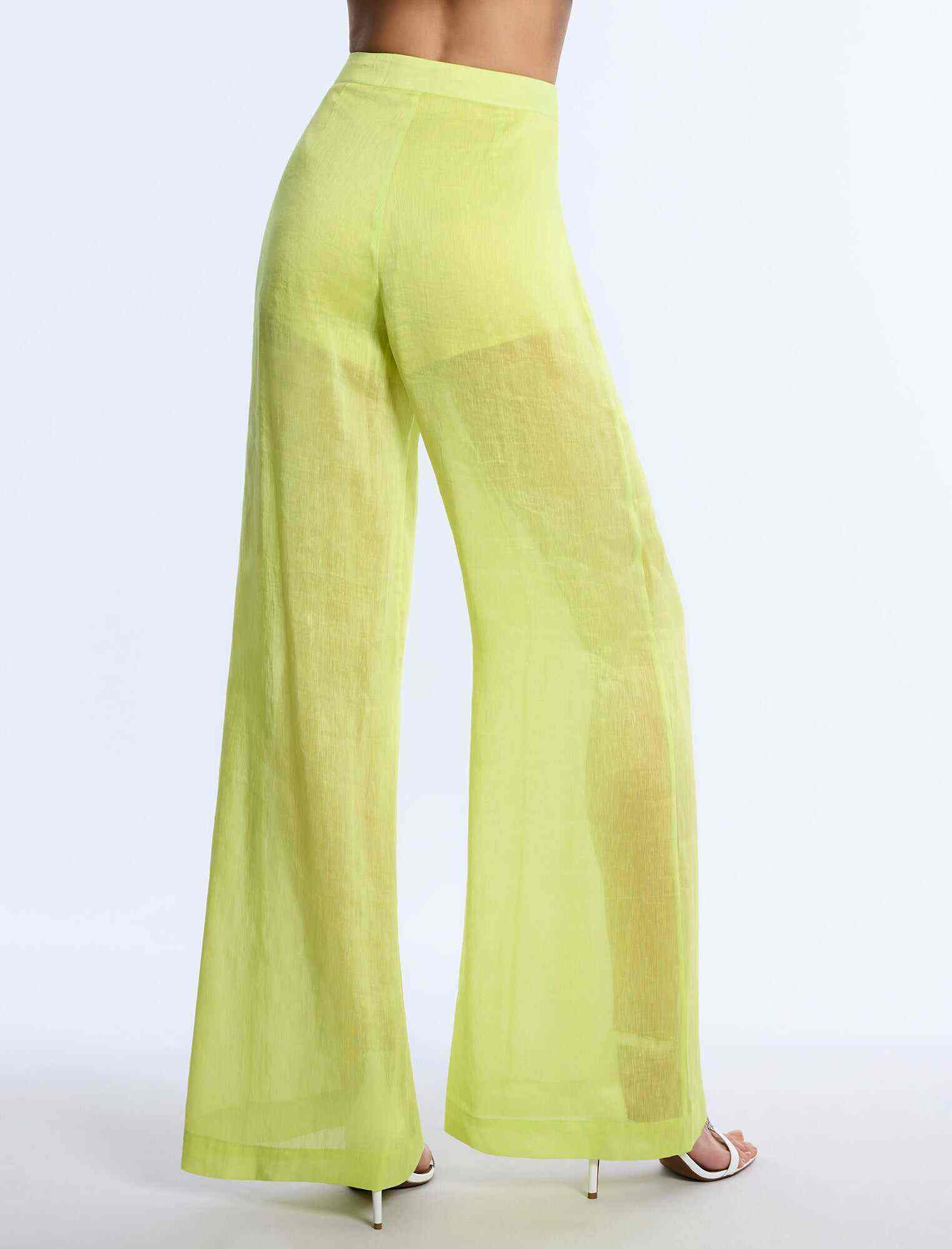 TestAiry Sheer Textured Pant