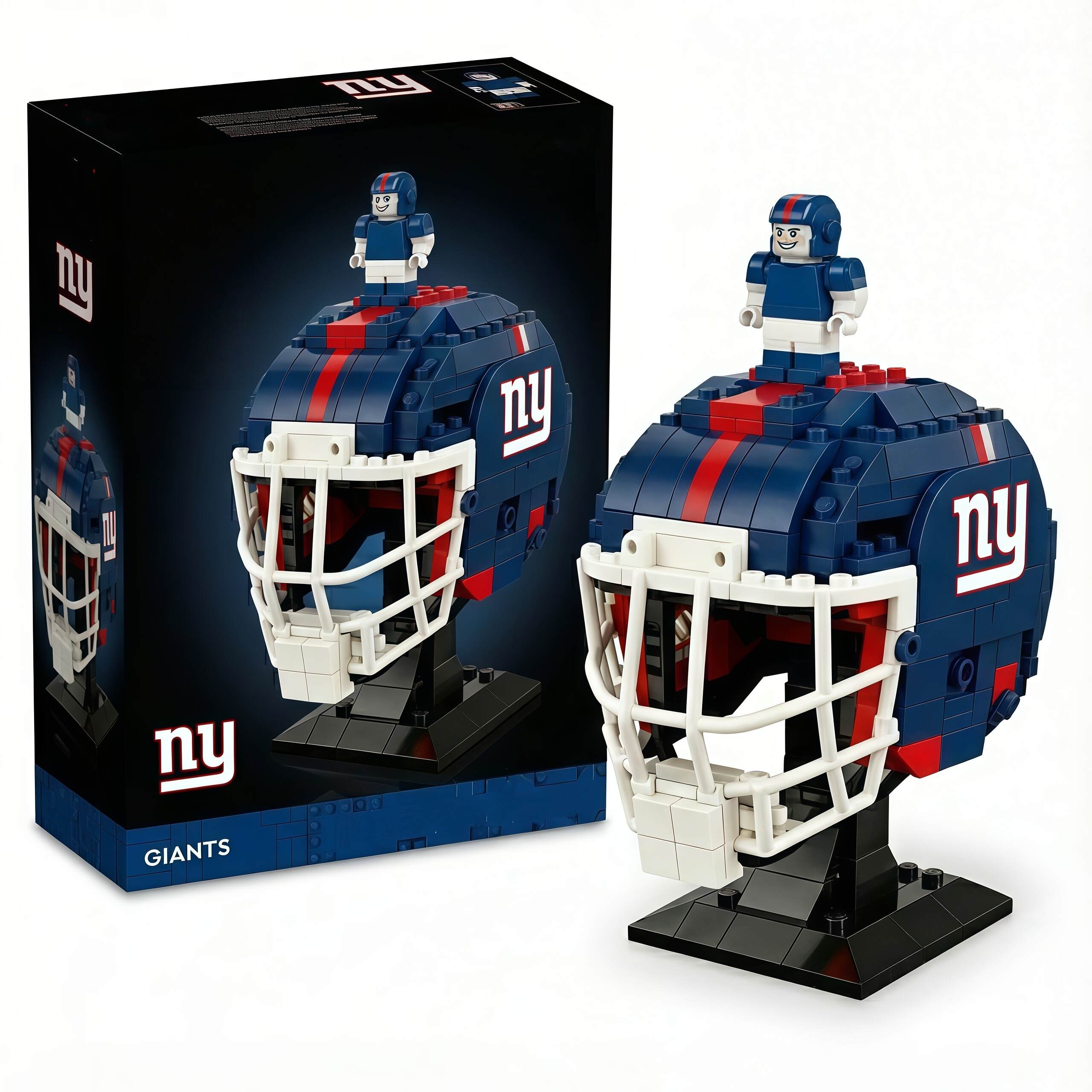 American Pro Football Brick Helmet Collector Brick Set
