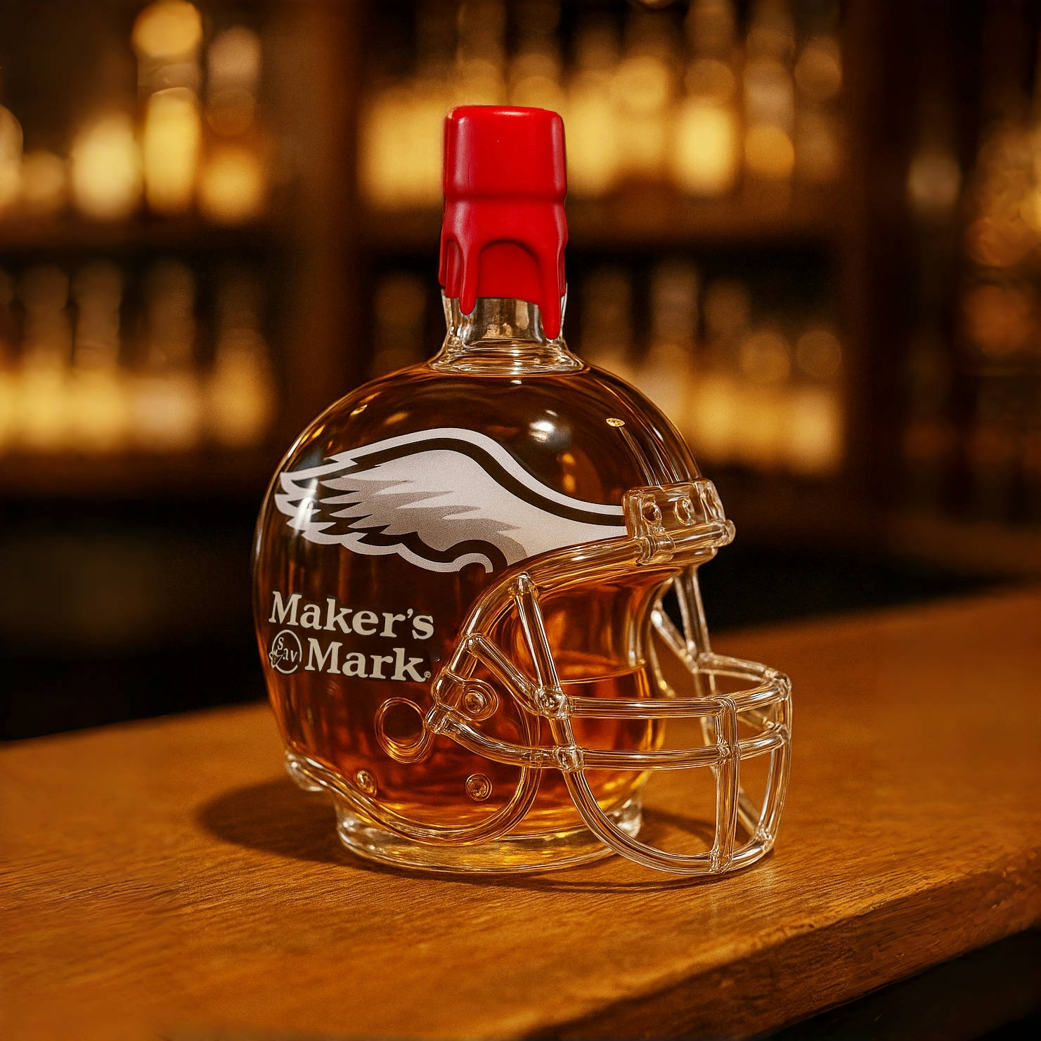 Philadelphia Eagles Limited Edition Whiskey Bottle