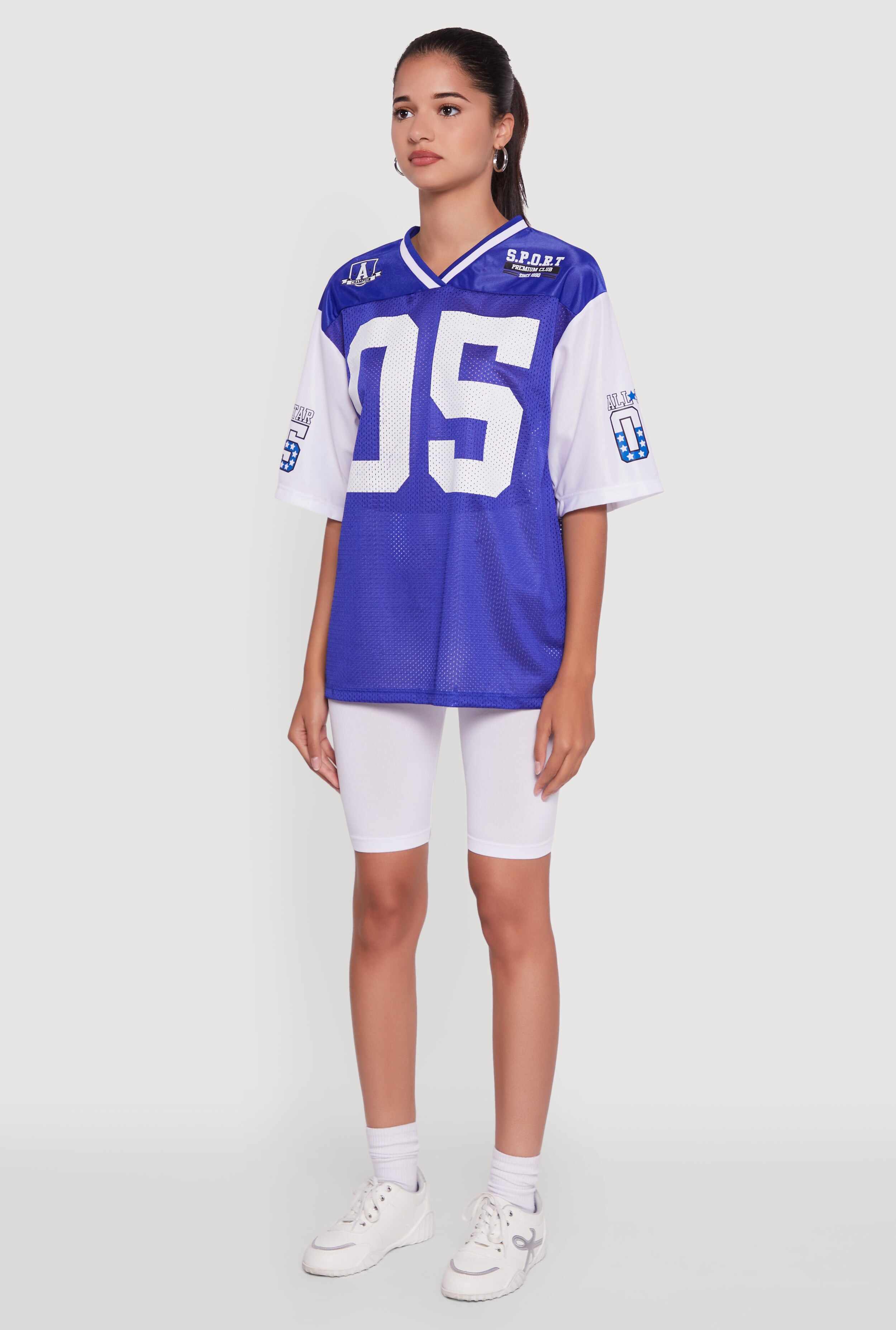 V-Neck All Star 05 Graphic Football Jersey