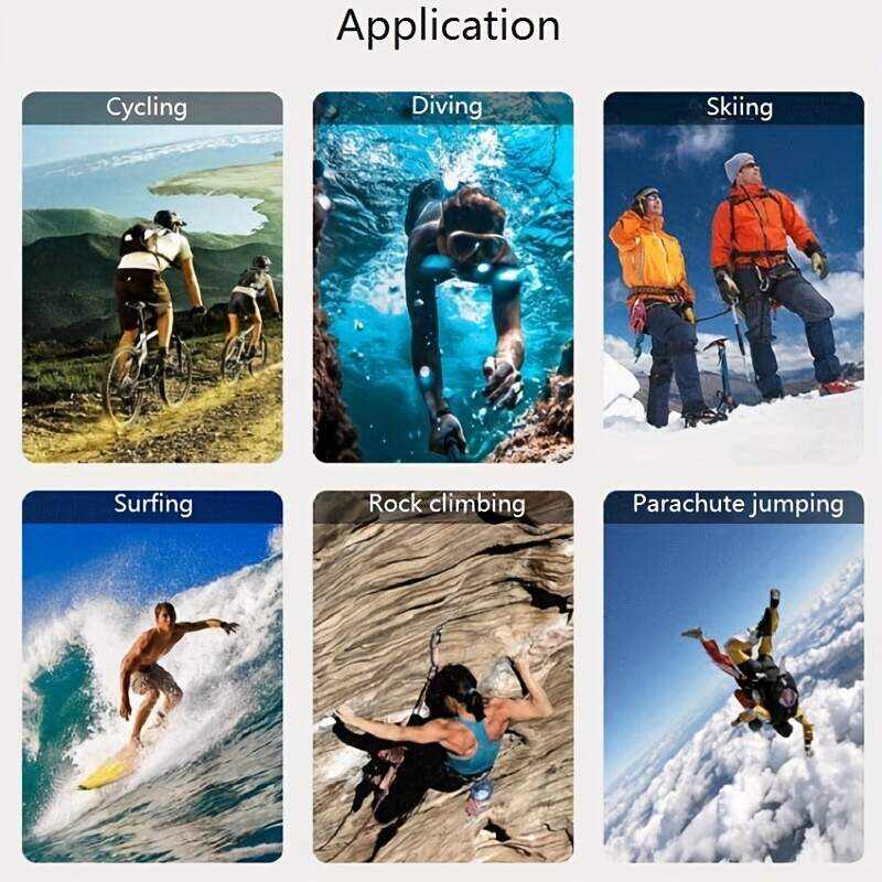 Action Camera Ultra HD 4K/60fps 24MP WiFi 2