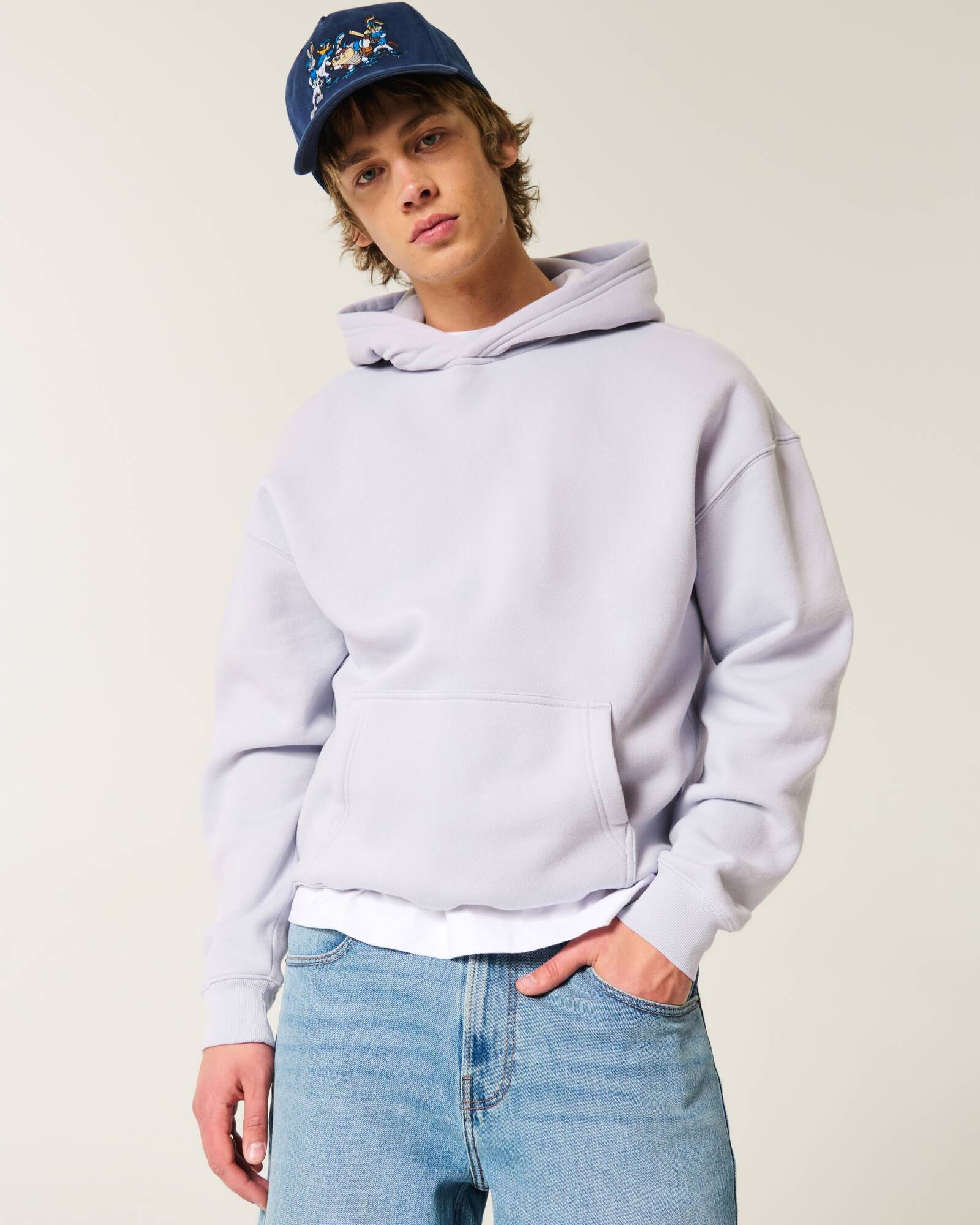 Boxy Camo Hoodie