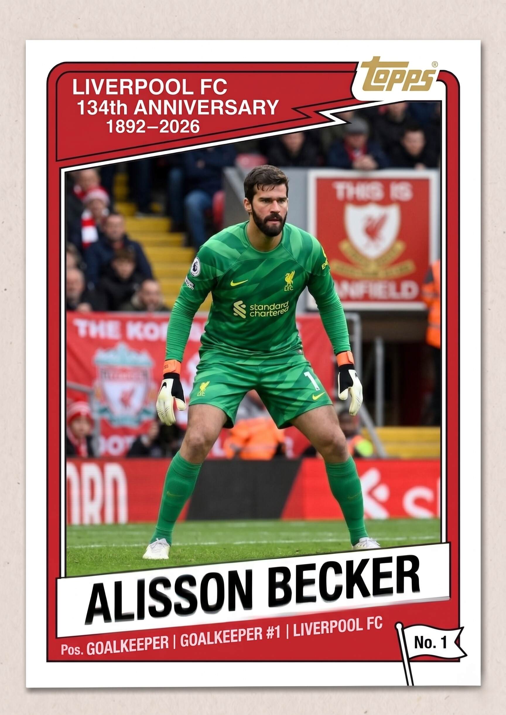 Liverpool FC 134th Anniversary Legacy Collection Hobby Box