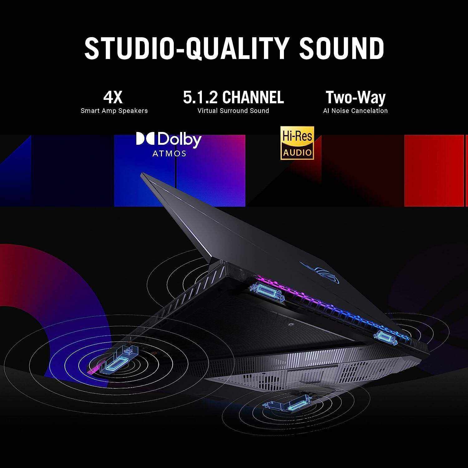 ASUS ROG Strix Scar 16 (2023) Gaming Laptop, 16” Nebula HDR QHD 240Hz/3ms, 1100 nits, Mini LED, GeForce RTX 4090, Intel Core i9-13980HX, 32GB DDR5, 2TB PCIe, Wi-Fi 6E, Windows 11 Pro,Off Black