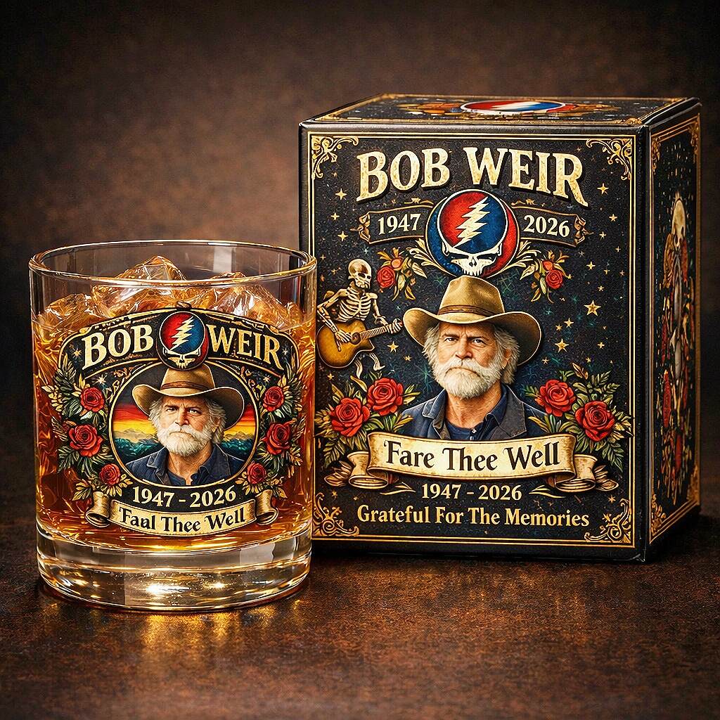 Bobby 1947-2026 Memorial Whiskey Glass