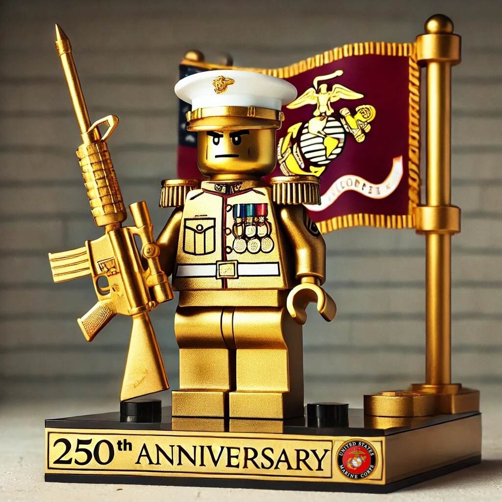 American Valor 250 Brick Figures