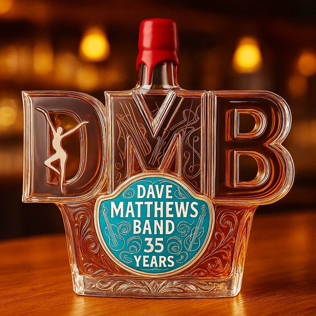 DMB 30th Anniversary Whiskey Bottle