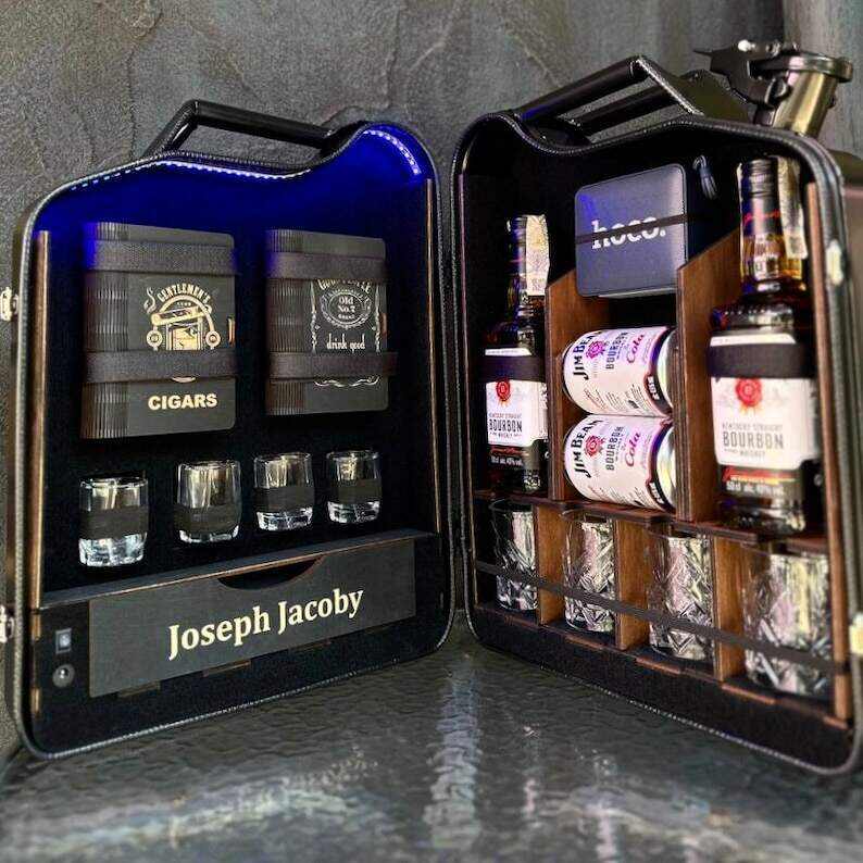20 L Jerry Can Mini Bar, With Bluetooth Speaker, Custom Fuel Bar, Home Mini Bar, Handmade Travel Bar, Gift For Him, For Husband, For Dad