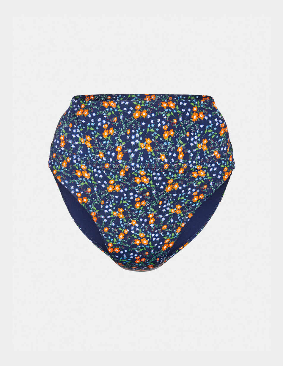 Sculpt High Rise High Cut Swim Bottom