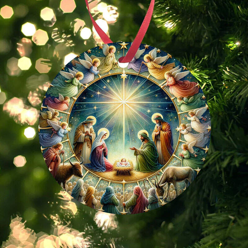 Christmas Nativity Scene Ornament