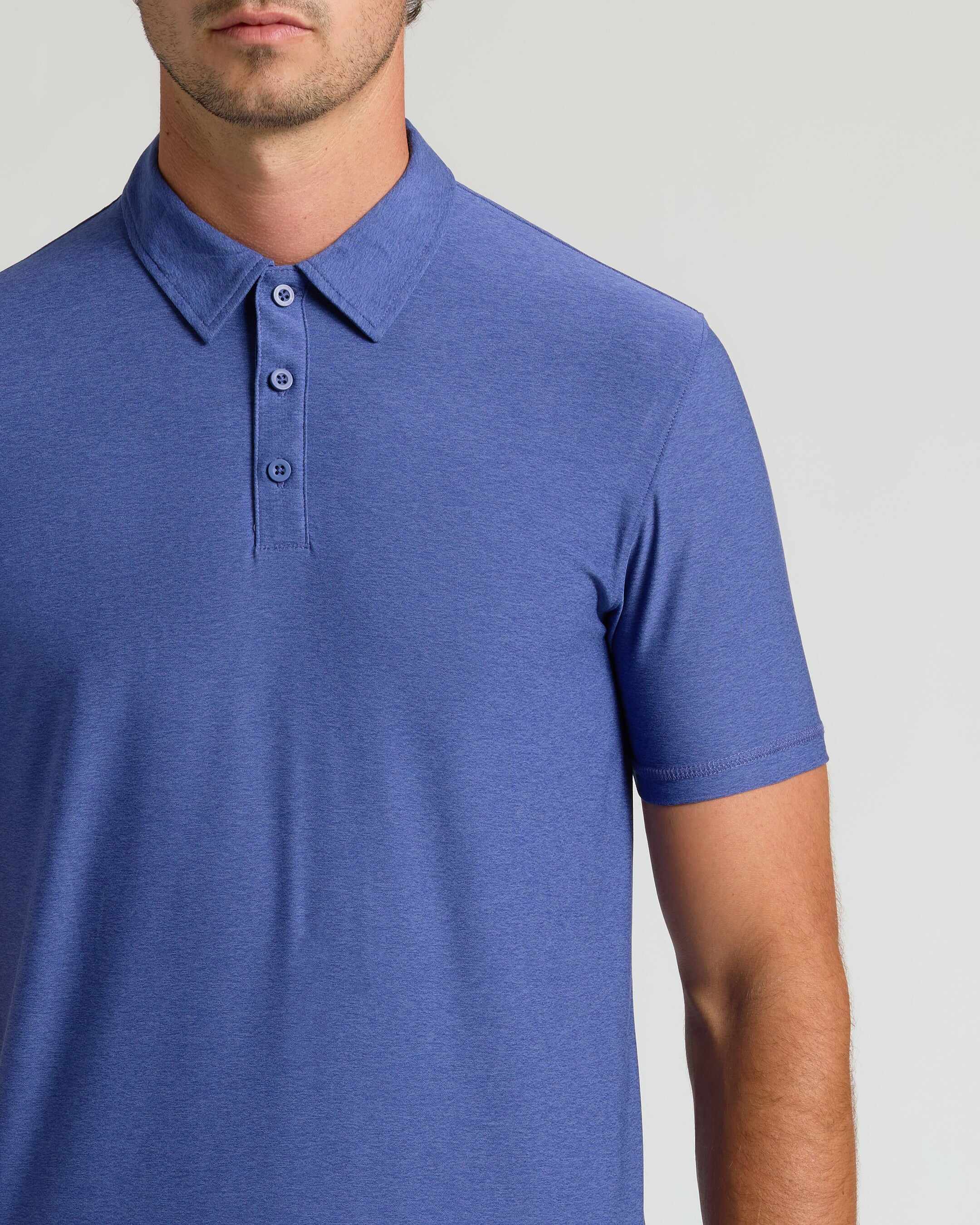 Cosmos Short Sleeve Tall Active Polo