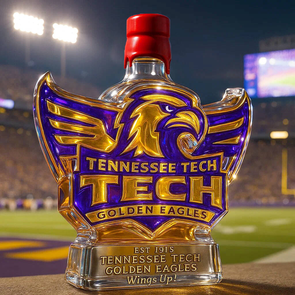 TTH Golden Eagles Limited Edition Whiskey Bottle