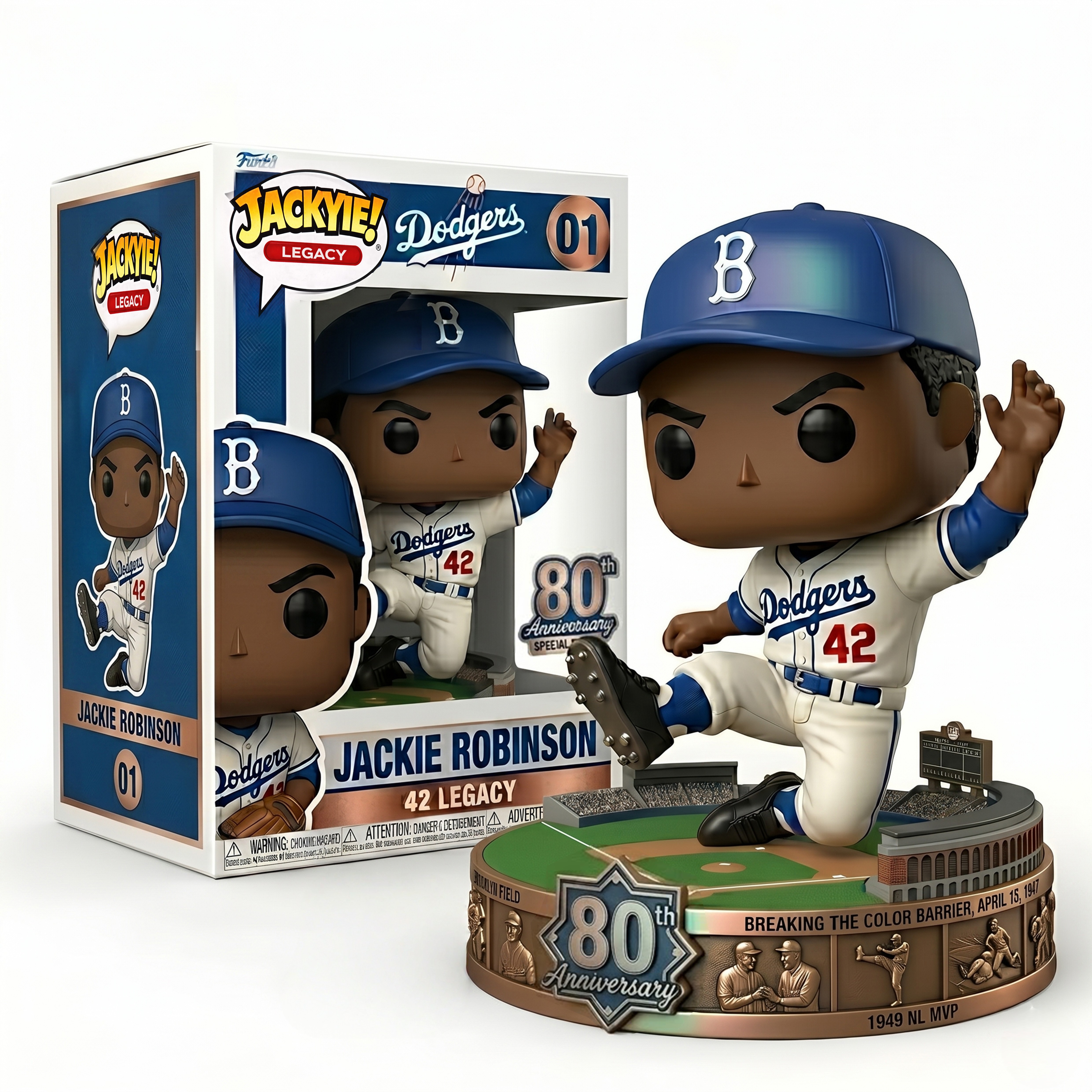 ⚾ Jackie Robinson 80th Anniversary Funko Pop!