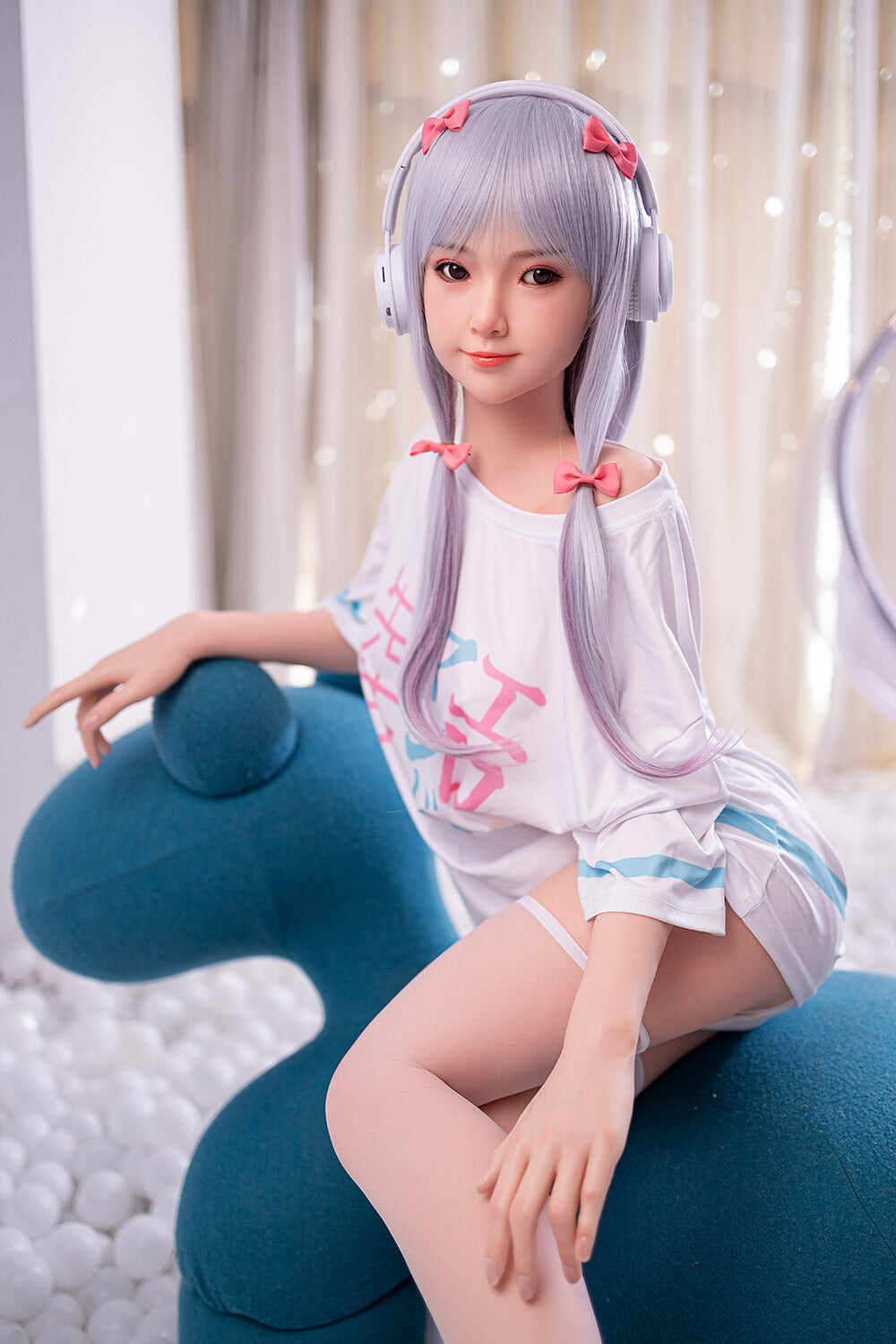 Corrinne 5ft18 / 158cm #30 Head Full Silicone Small Breasts Cute Custom Sex Doll