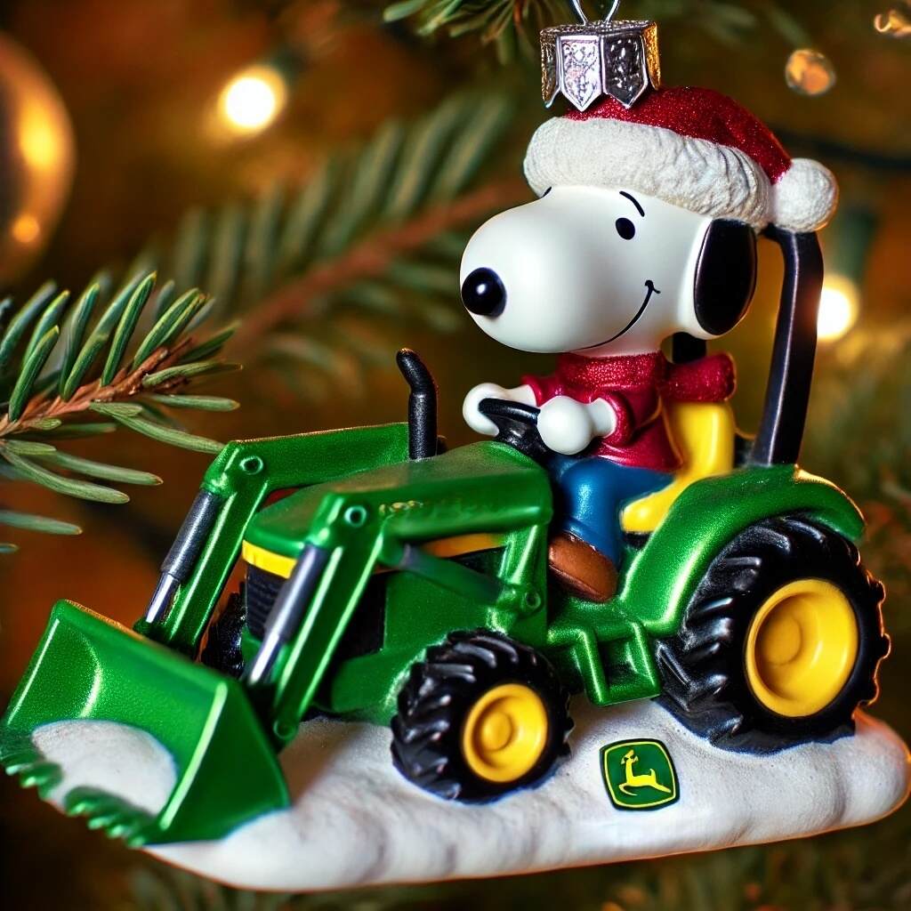 John Deere Christmas Ornament