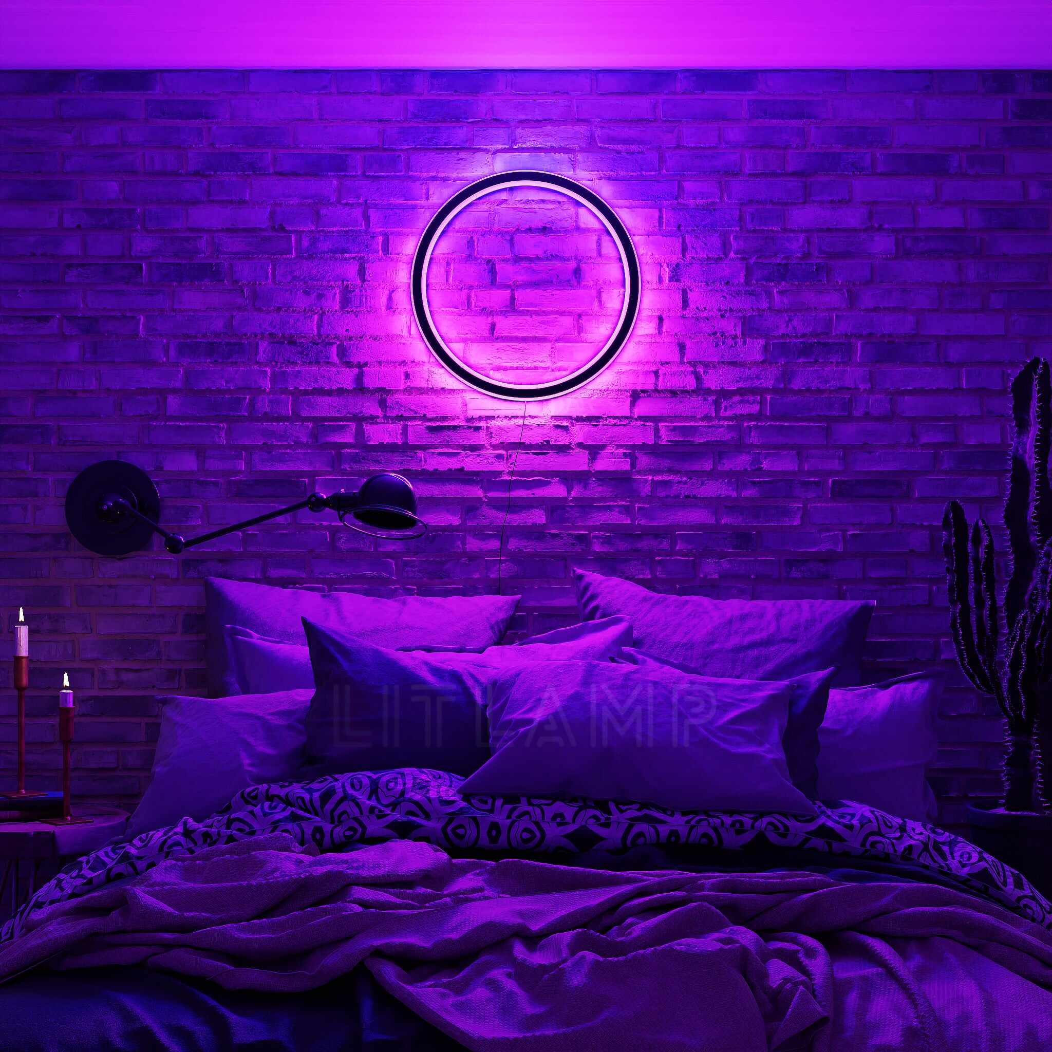 LED Color Changing Wall Lamp
