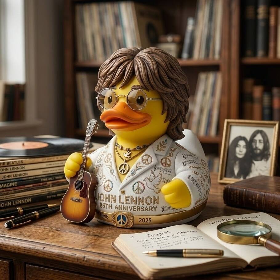 John Lennon 85th Anniversary Duck