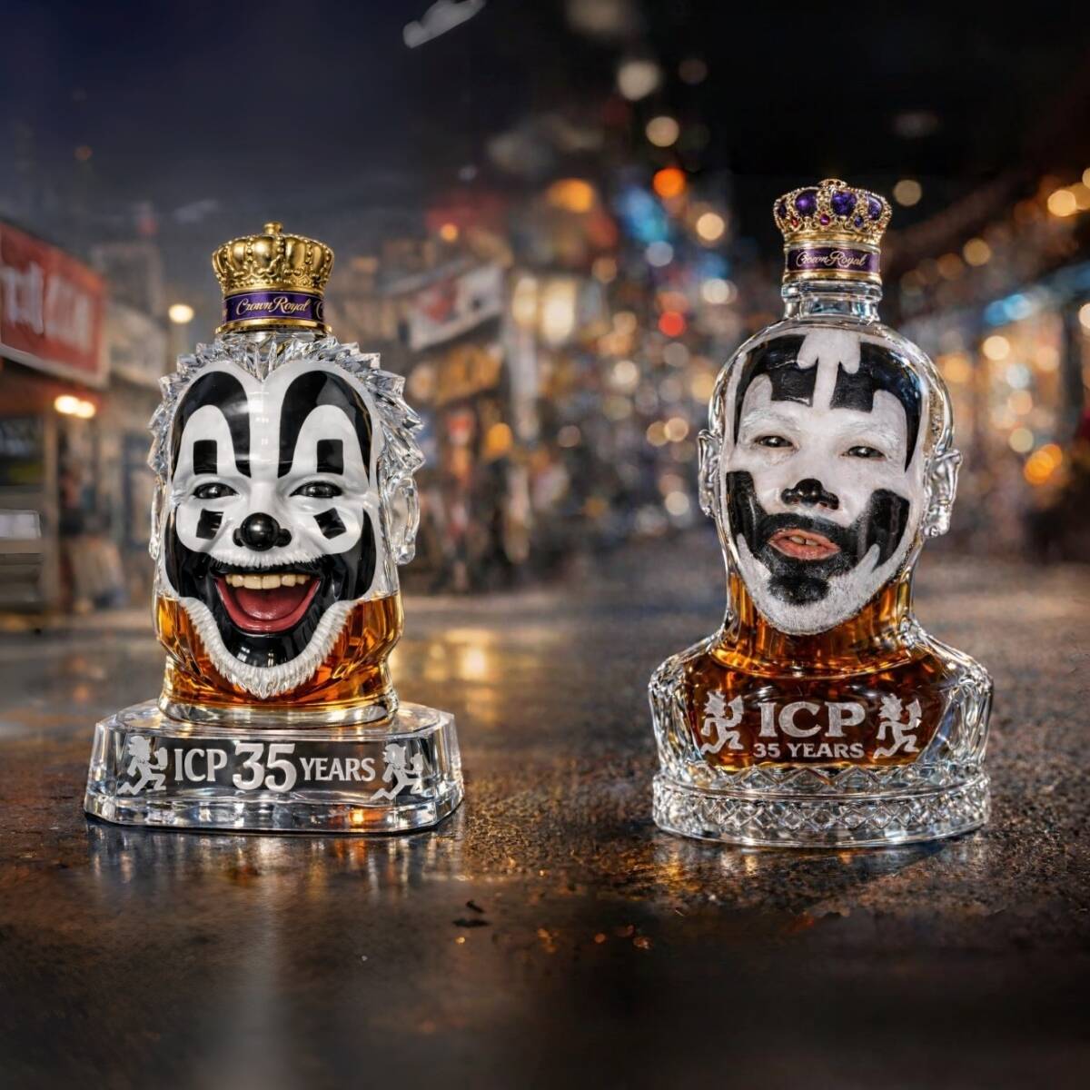 ICP 35th Anniversary Whiskey Bottle