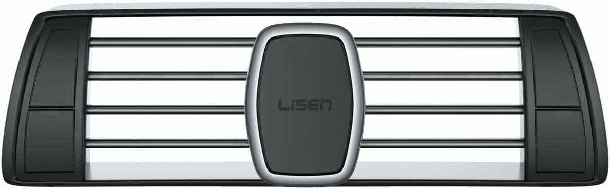 LISEN 2 Pack Magnetic Phone Holder for Your Car Mount 6 Military Magnets Car Phone Holder Mount Vent Cell Phone Holdeer Mount Vent Cell Phone Holder (20X Powerful: Gold)