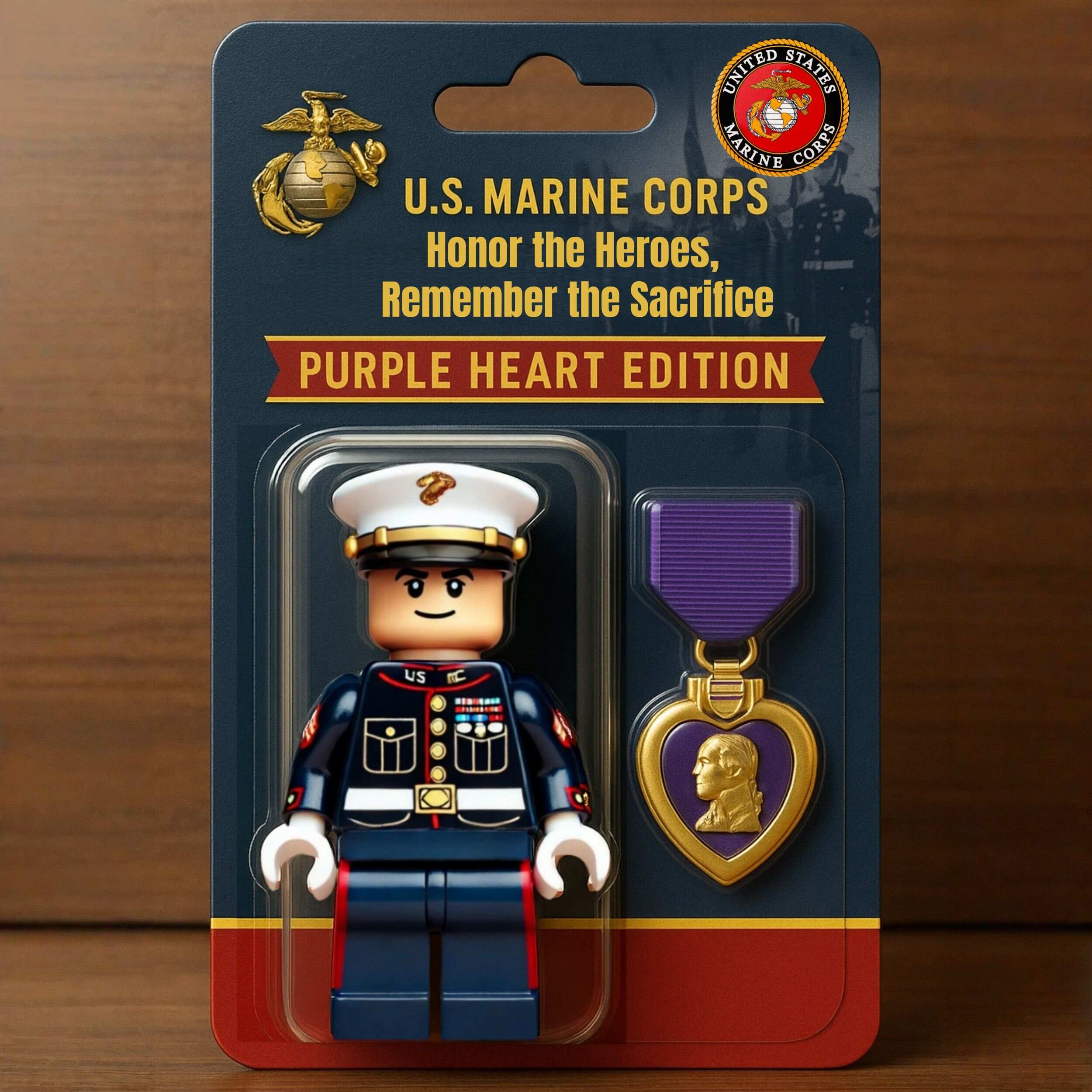 LEGO Purple Heart marines Minifigure