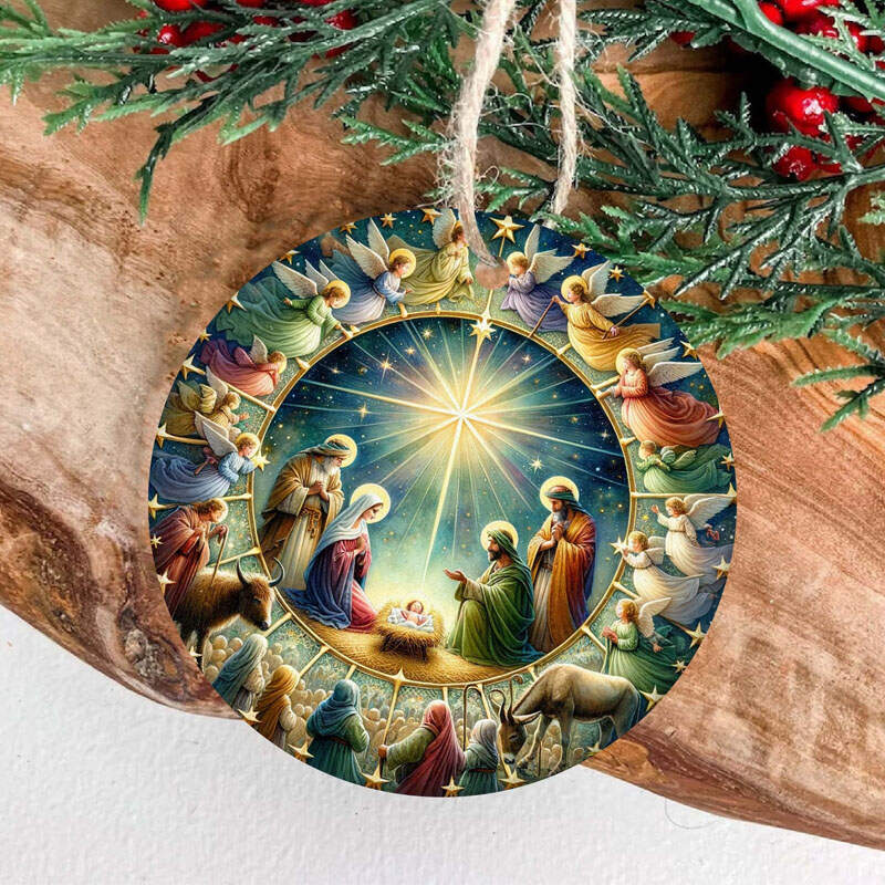 Christmas Nativity Scene Ornament