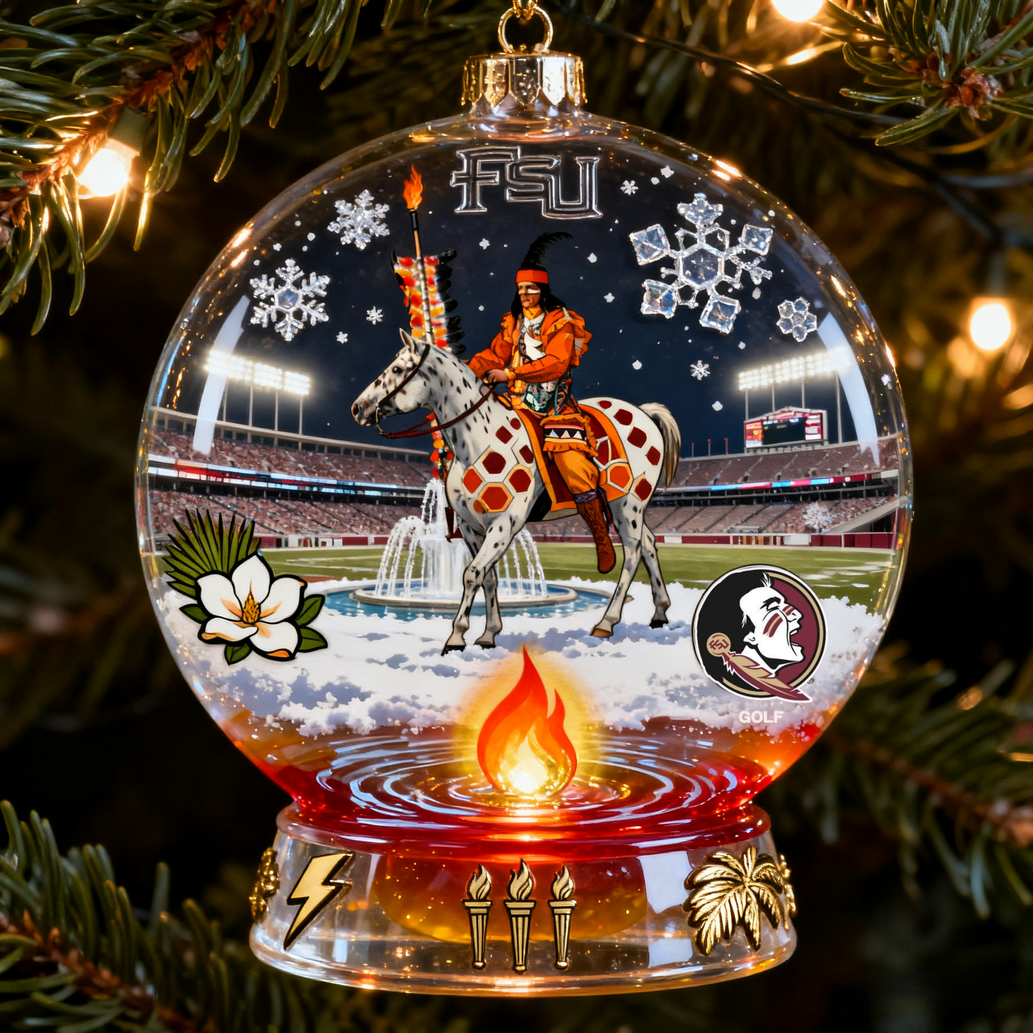 Florida State University 175th Anniversary Ornament